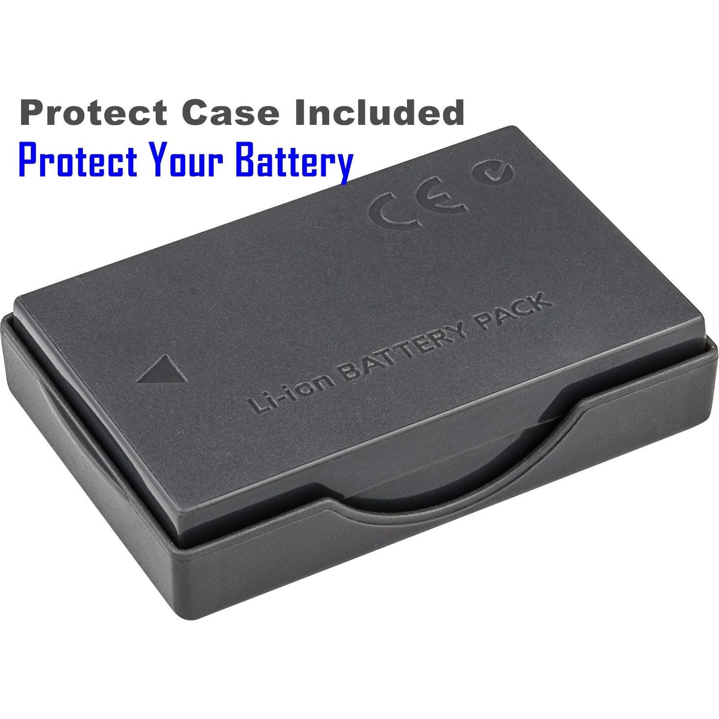 Batería Kastar (2 Unidades) y Cargador USB Slim para Canon