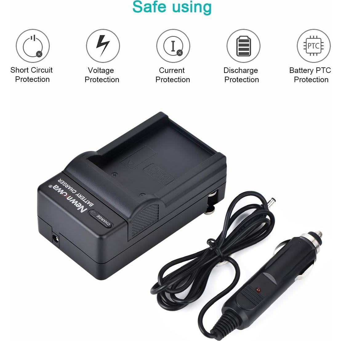 Batería de Reemplazo Newmowa EN-EL5 + Cargador para Nikon