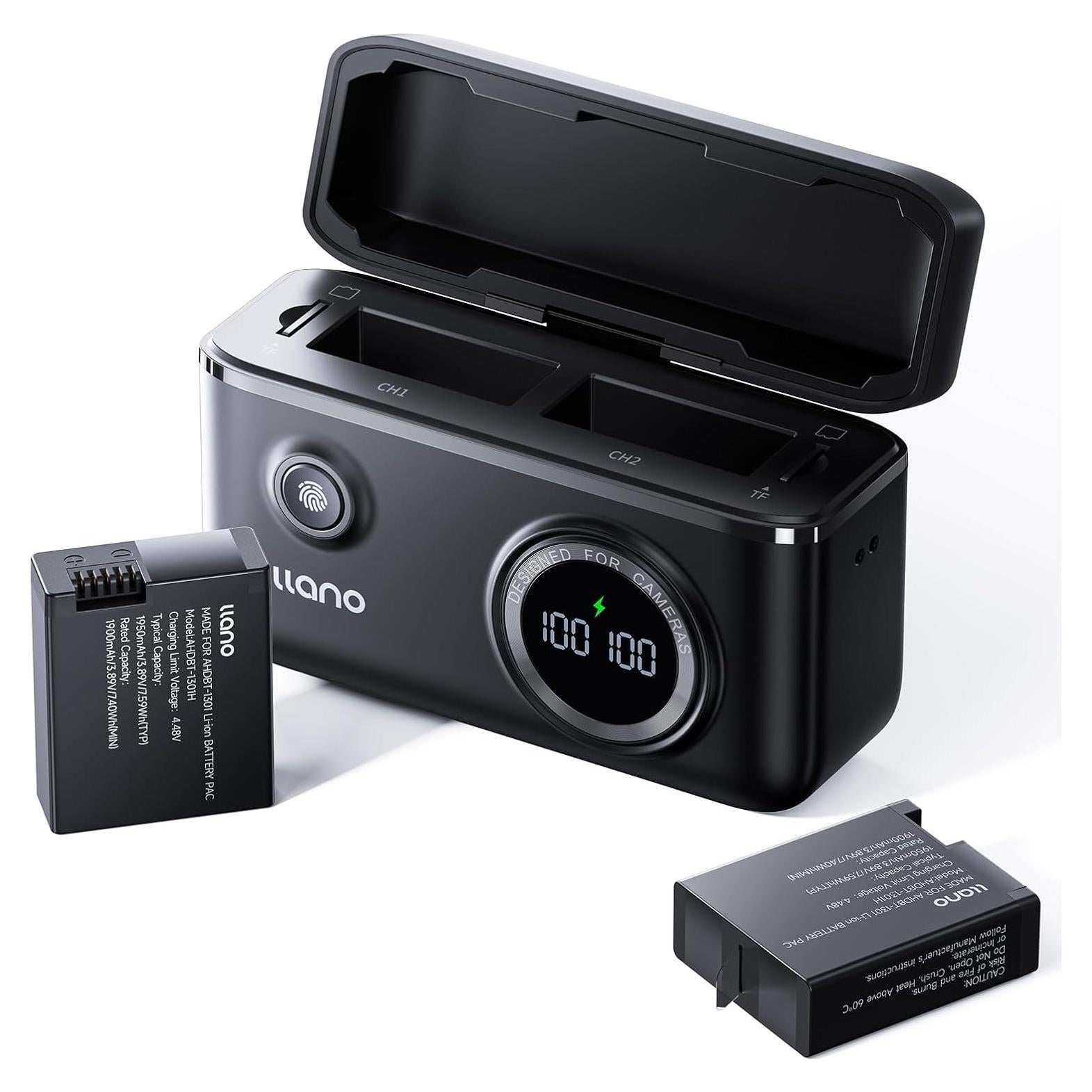 Baterías Enduro GoPro Hero 13 + Cargador USB-C 18W