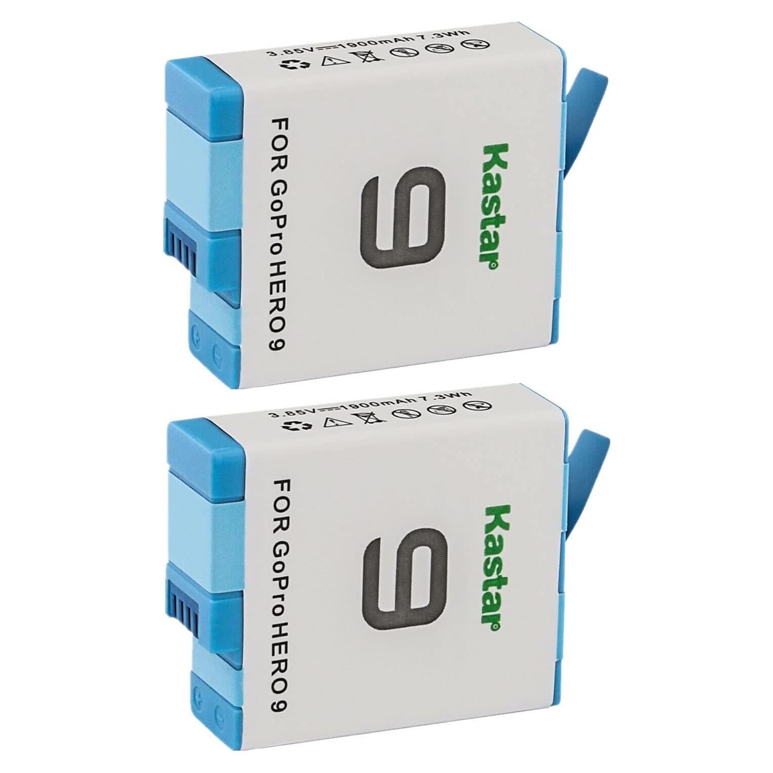 Kastar 2 Baterías Recargables Litio para GoPro HERO9