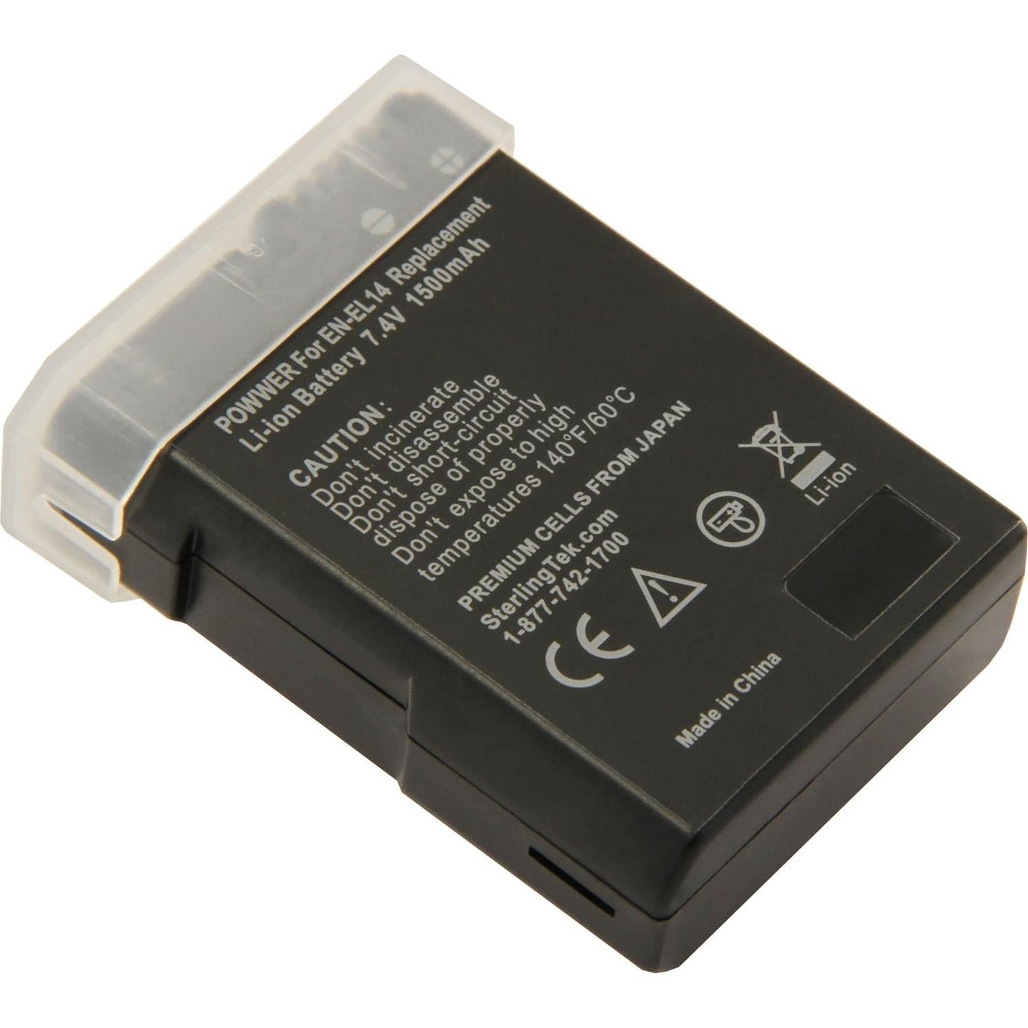 Batería STK EN-EL14 para Nikon D3100 D3200 D3300 D3400