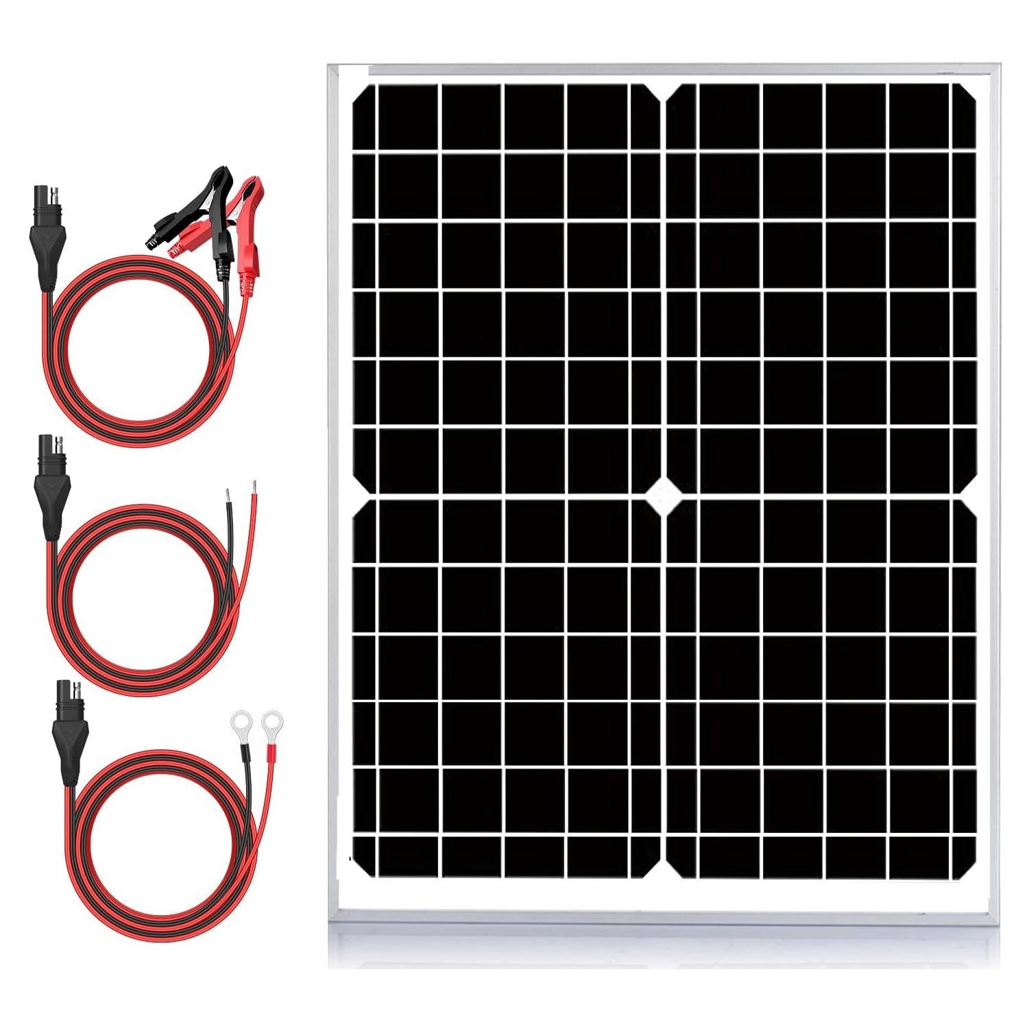 Cargador Solar 24V 20W SUNER POWER con MPPT Inteligente