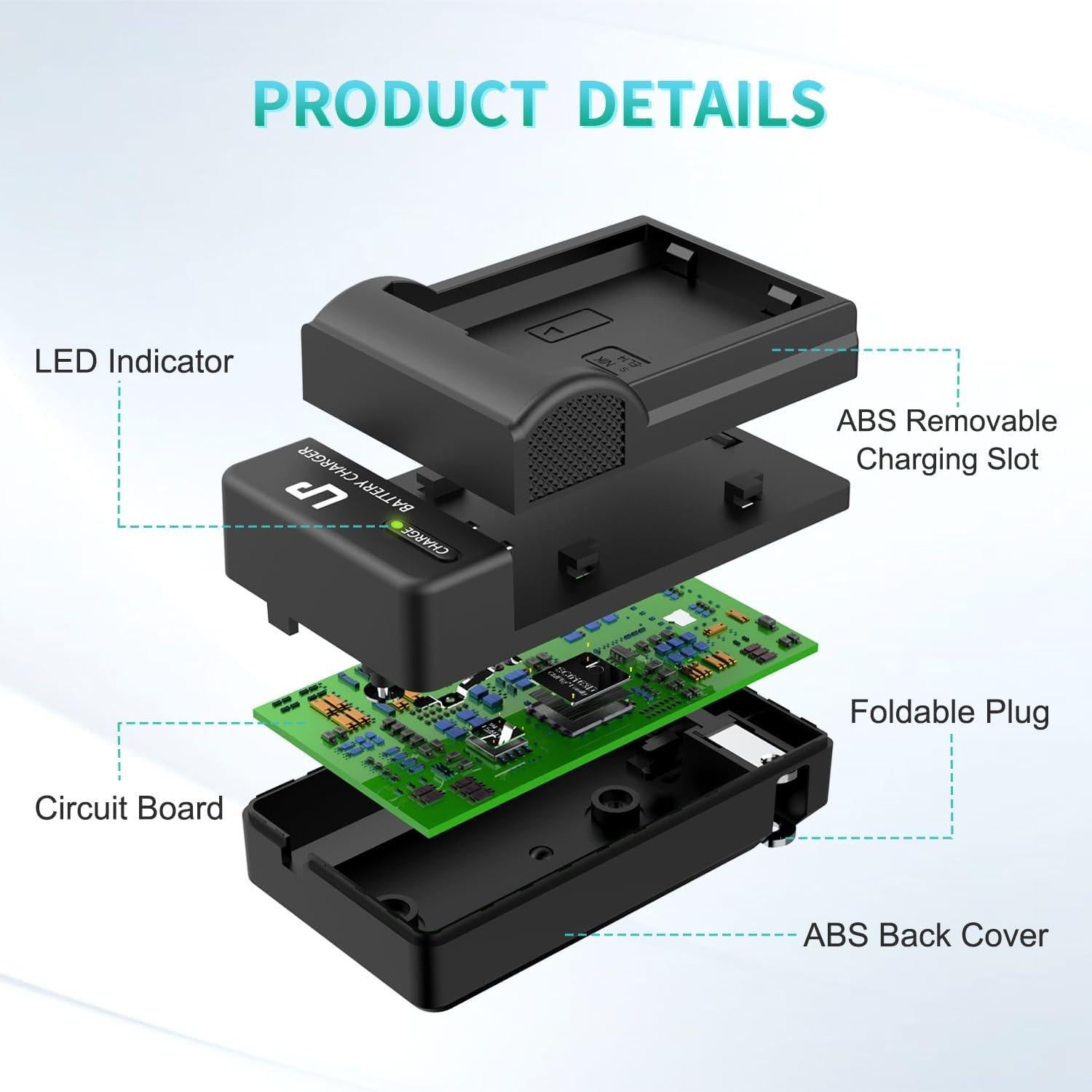 Cargador de Batería LP EN-EL14 Compatible con Nikon