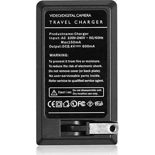 Cargador de Batería LP-E8 Rainy King para Canon EOS Rebel