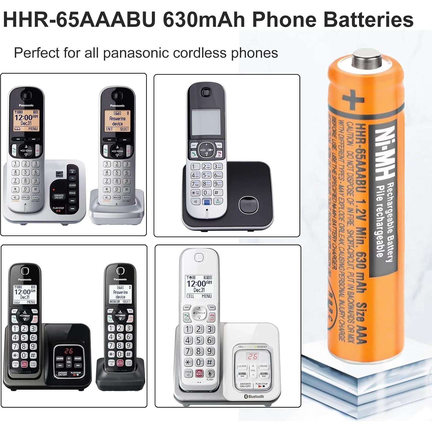Baterías Recargables AAA OSIM HHR-65AAABU 1.2V 630mAh