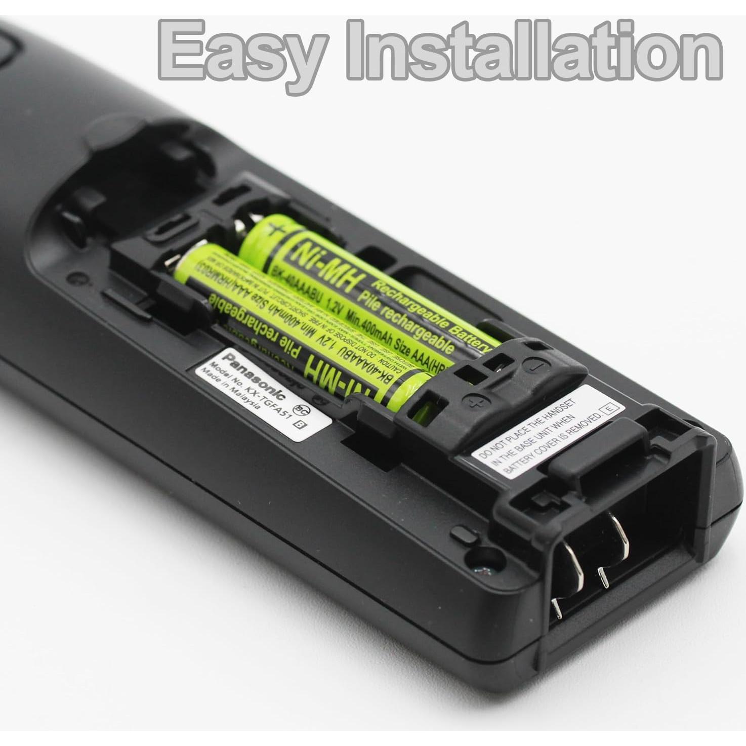 Baterías recargables NiMH Panasonic BK-40AAABU 1.2V 400mAh