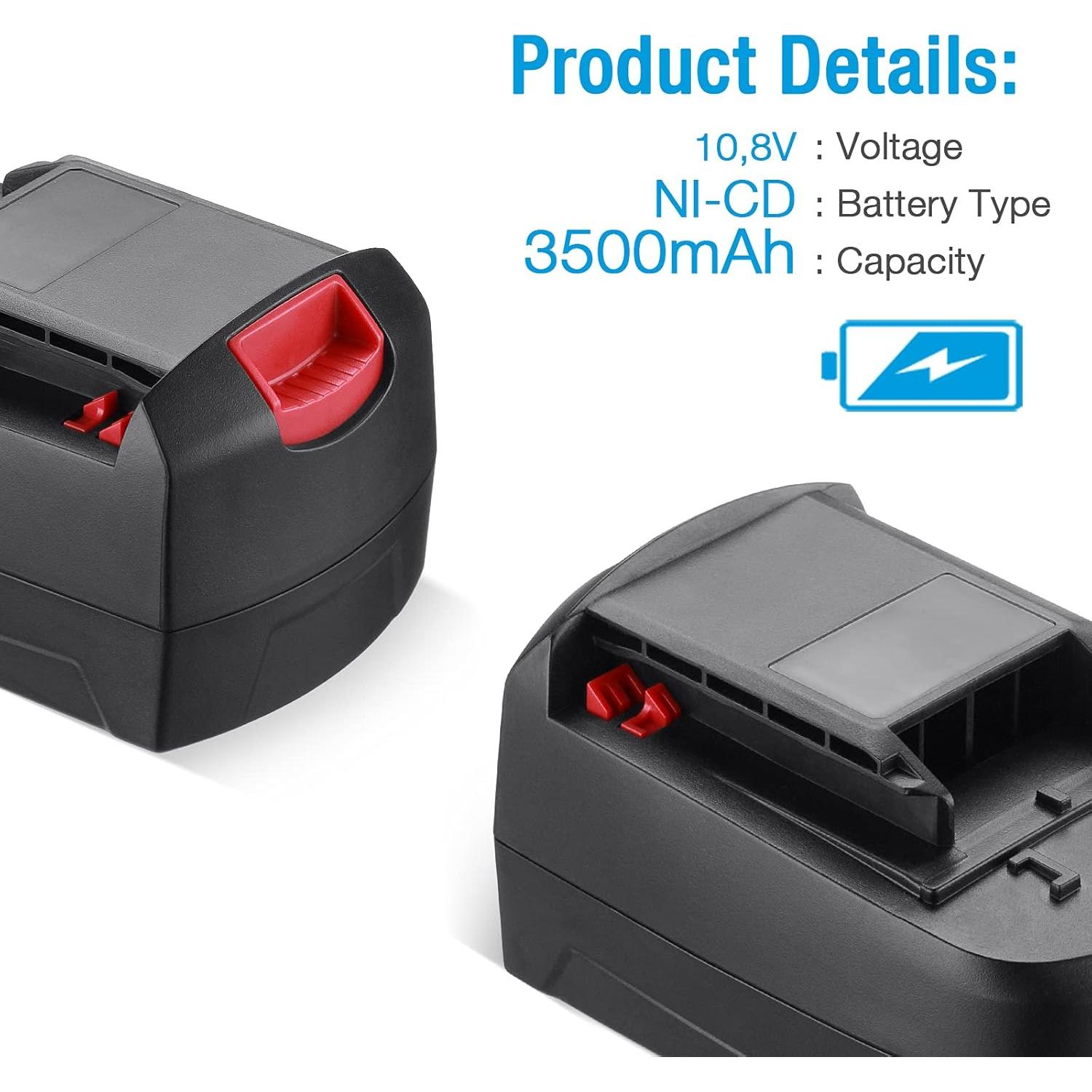 Batería de Reemplazo Powerextra 3500mAh 18V para Skil