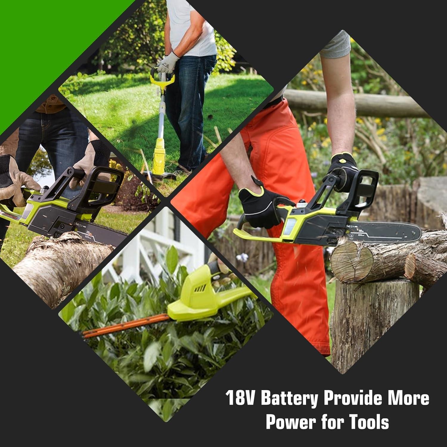 Batería de Reemplazo Enermall 18V 3600mAh para Ryobi