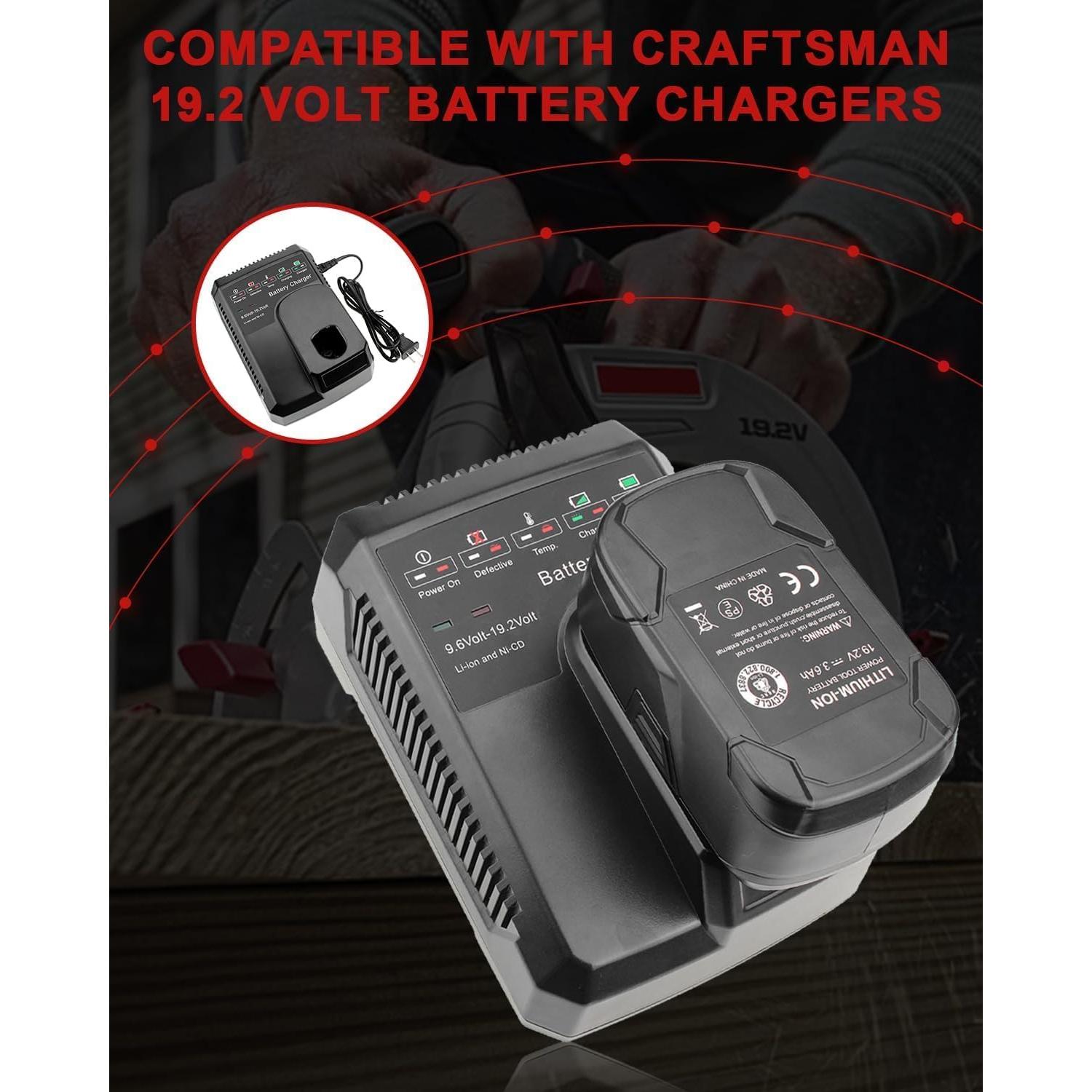 Batería Ni-MH 19.2V 3.6Ah Craftsman C3 - Paquete de 2