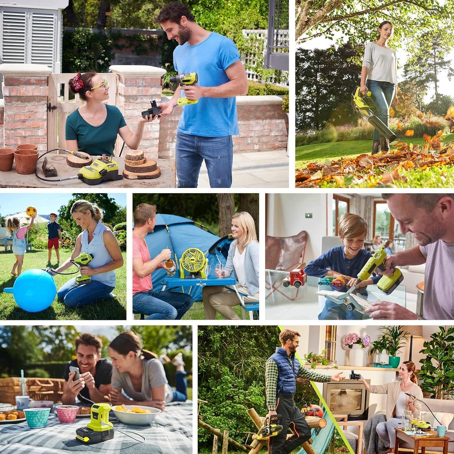 VANTTECH 2Packs P102 18V 3.6Ah Battery Replacement for Ryobi 18V Lithium Ion Battery P108 P103 P105 P107 P109 P104 Compatible with Ryobi 18-Volt Plus Power Tools