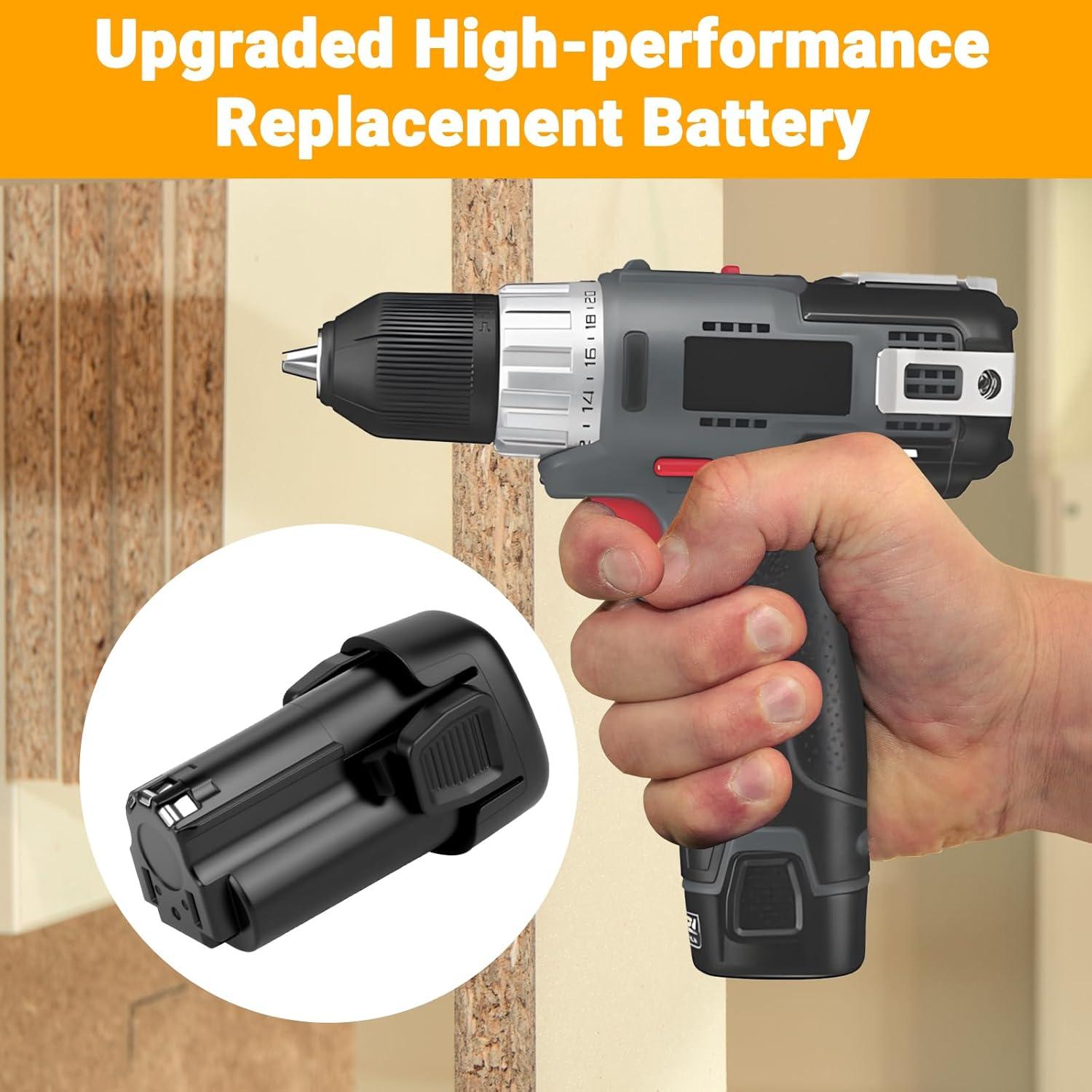 Batería de Reemplazo Li-ion Joiry 12V 3000mAh 2-Pack