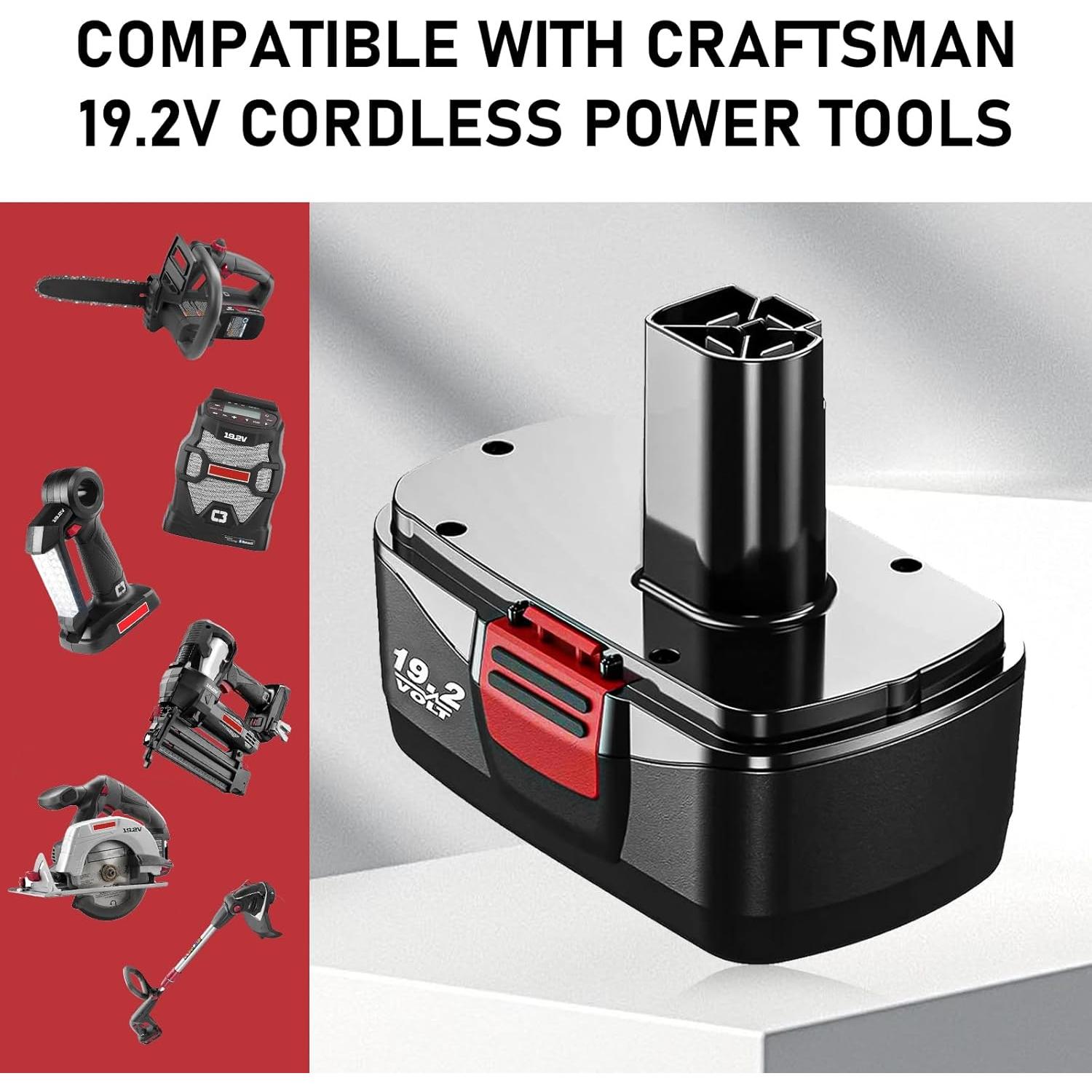 Baterías Ni-Mh 4.5Ah 19.2V Dosctt + Cargador Craftsman