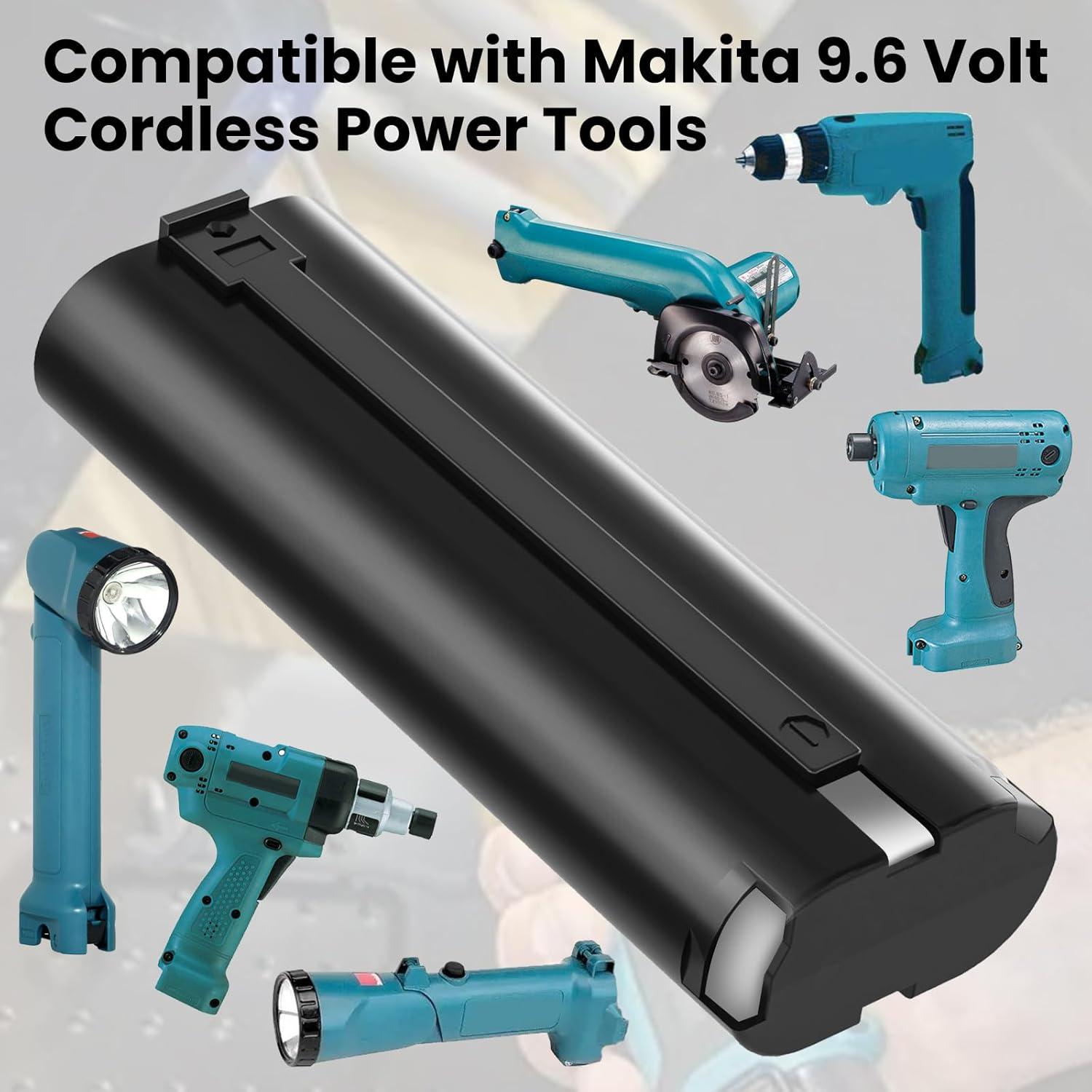 Paquete de 2 Baterías Ni-MH 9.6V 3600mAh Topbatt