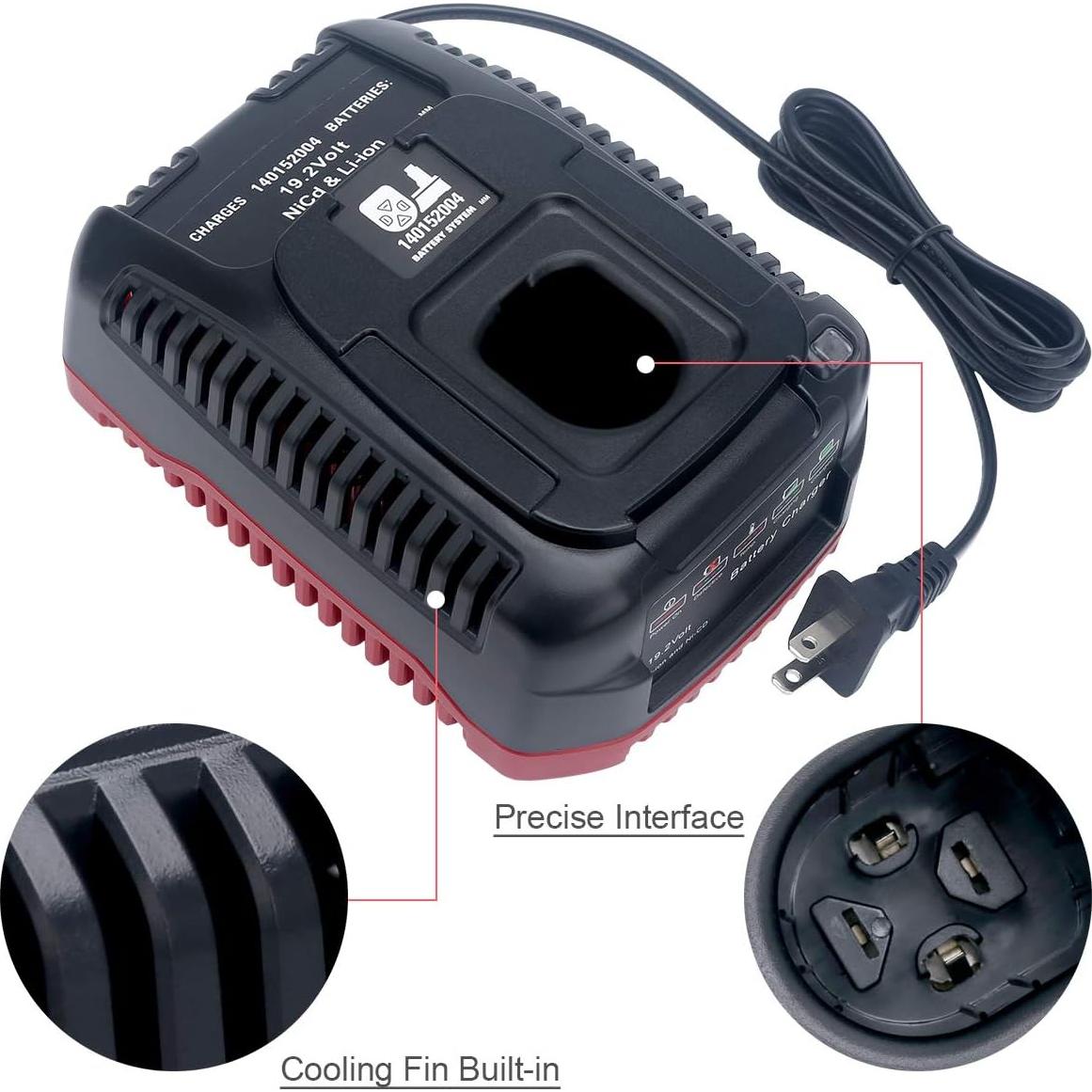 Cargador de Batería Lasica C3 19.2V Compatible Craftsman