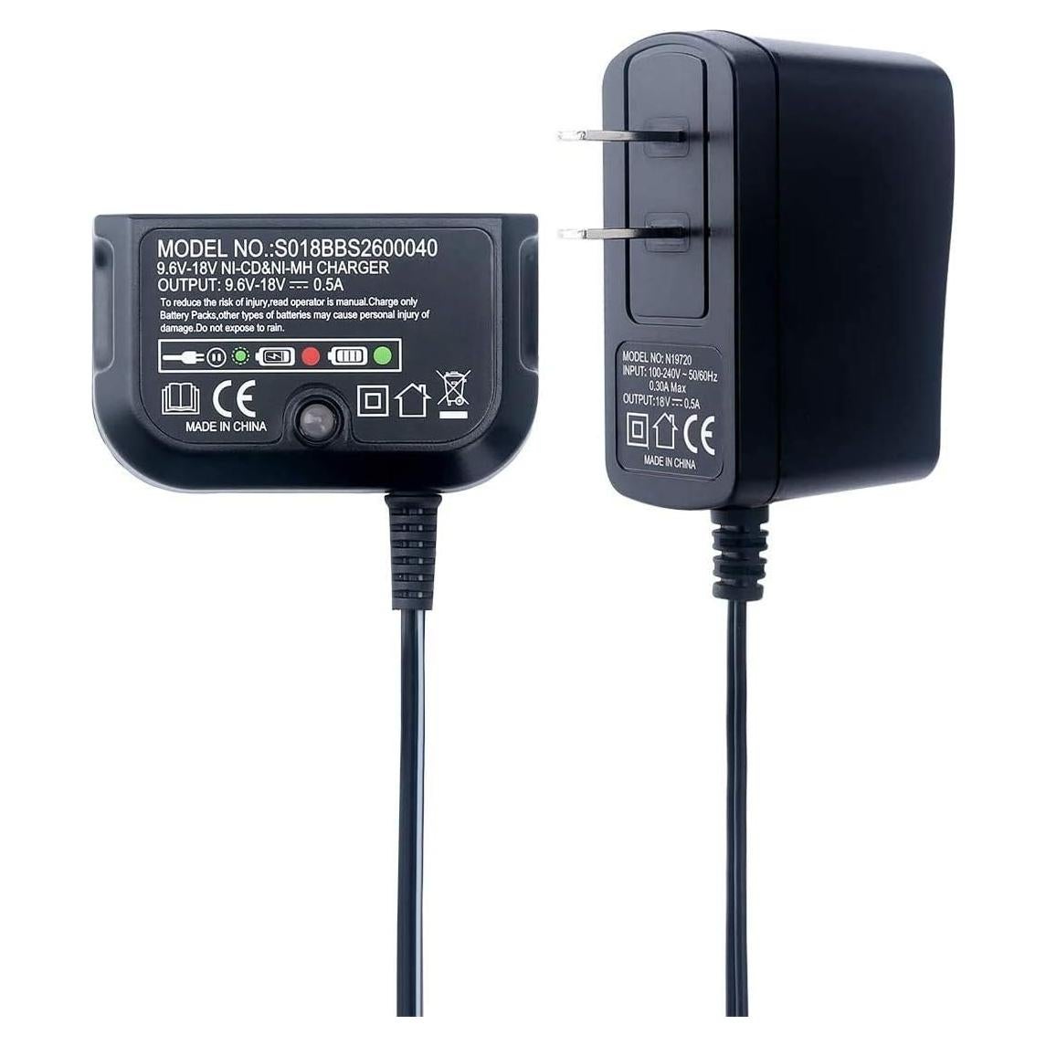 Cargador de Batería Black & Decker 12V-18V NiCad NiMh