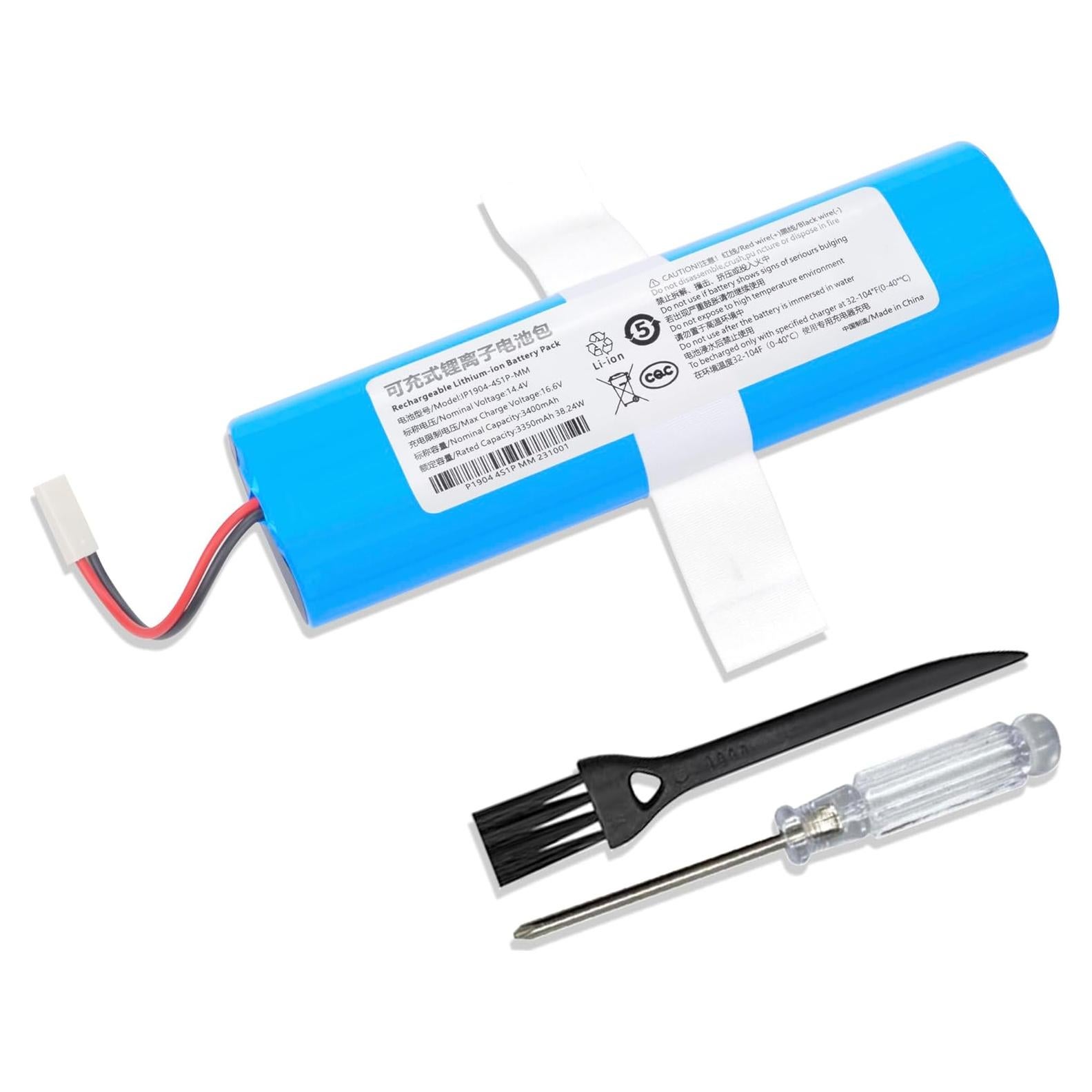 Batería de Reemplazo ILIFE V3s Pro V5s Pro 14.4V 3400mAh