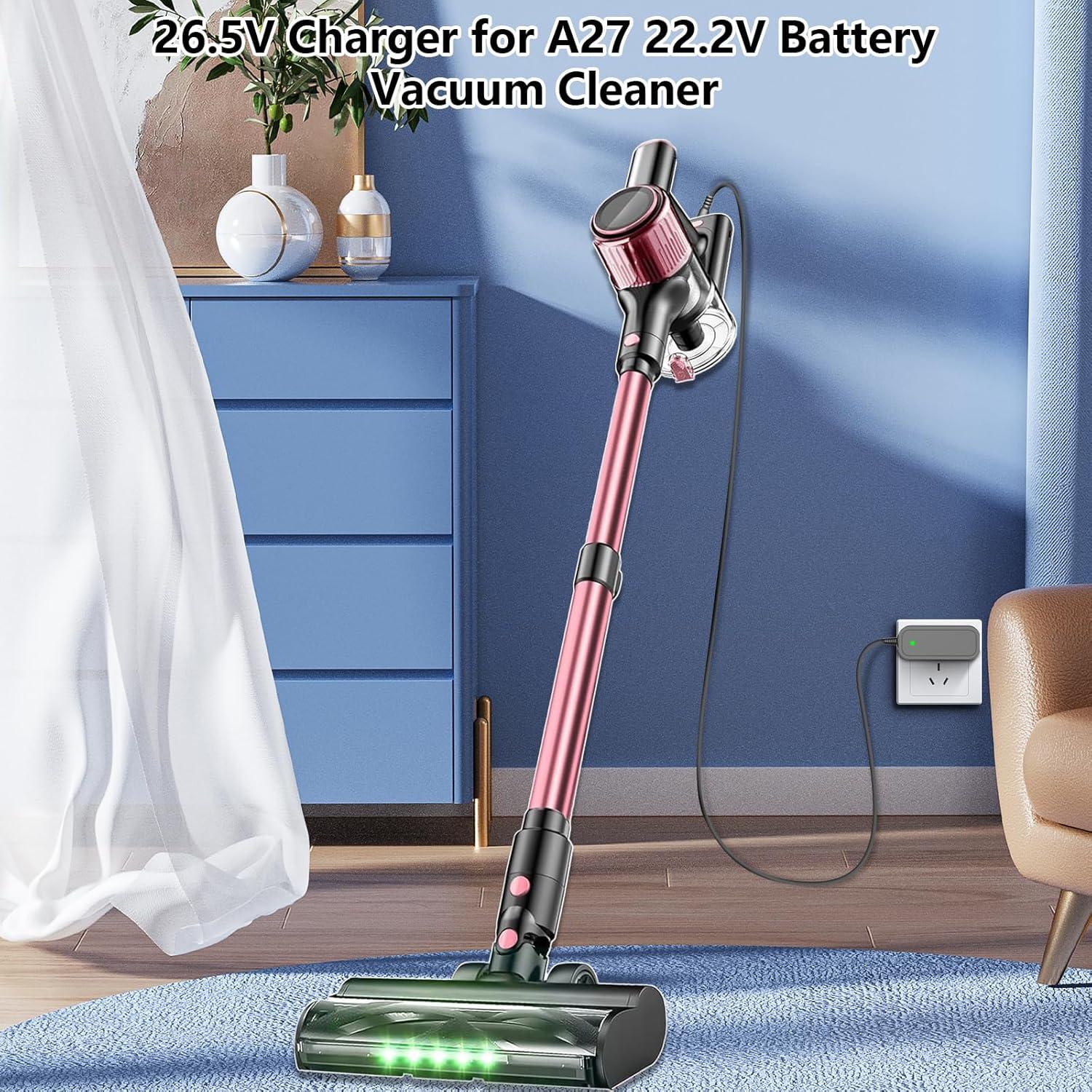 Cargador 26.5V para Batería 22.2V Aspiradora OIRFND A27