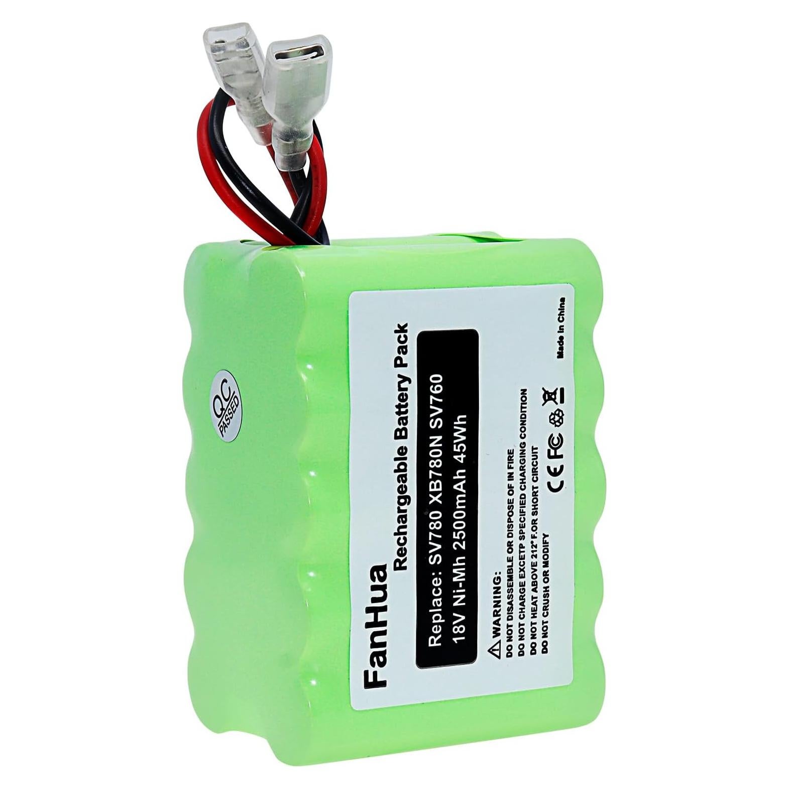 Batería Recargable 2500mAh 18V Fanhua para Aspiradora Shark