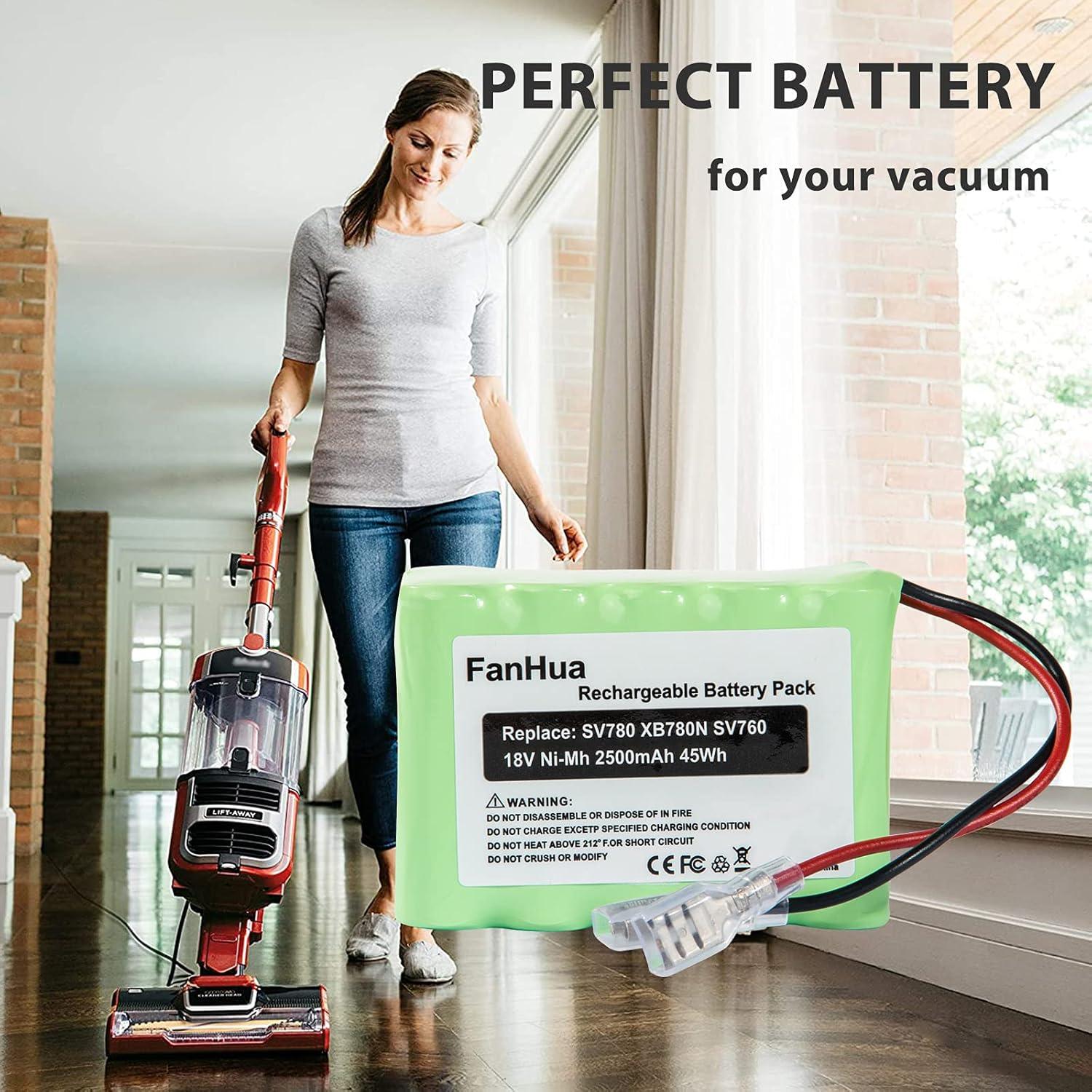 Batería Recargable 2500mAh 18V Fanhua para Aspiradora Shark