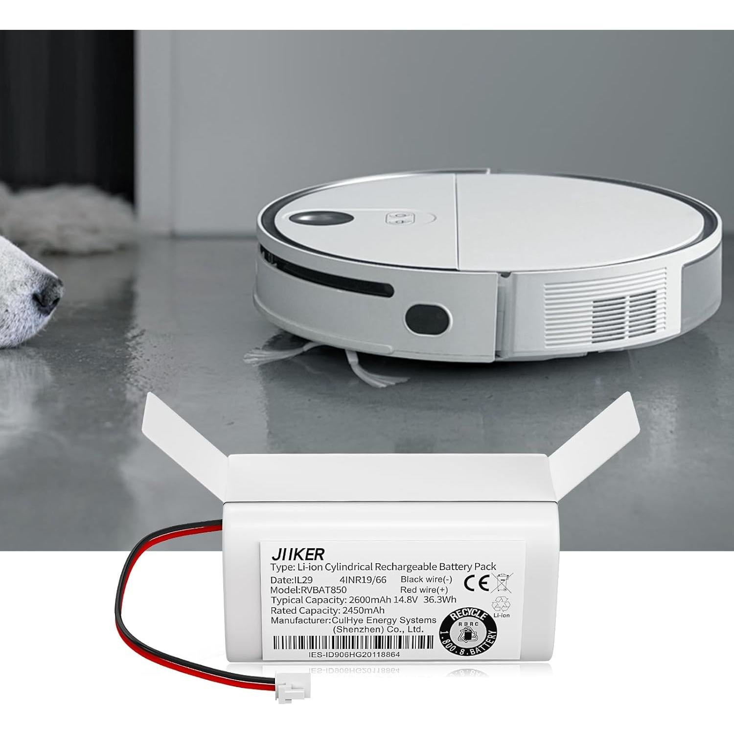 Batería de Reemplazo Shark RVBAT850 14.8V 2600mAh