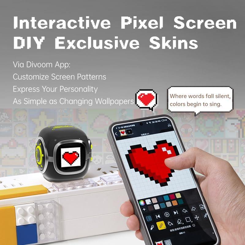 Cargador Rápido USB-C Divoom Dipow 35W con Pantalla LED