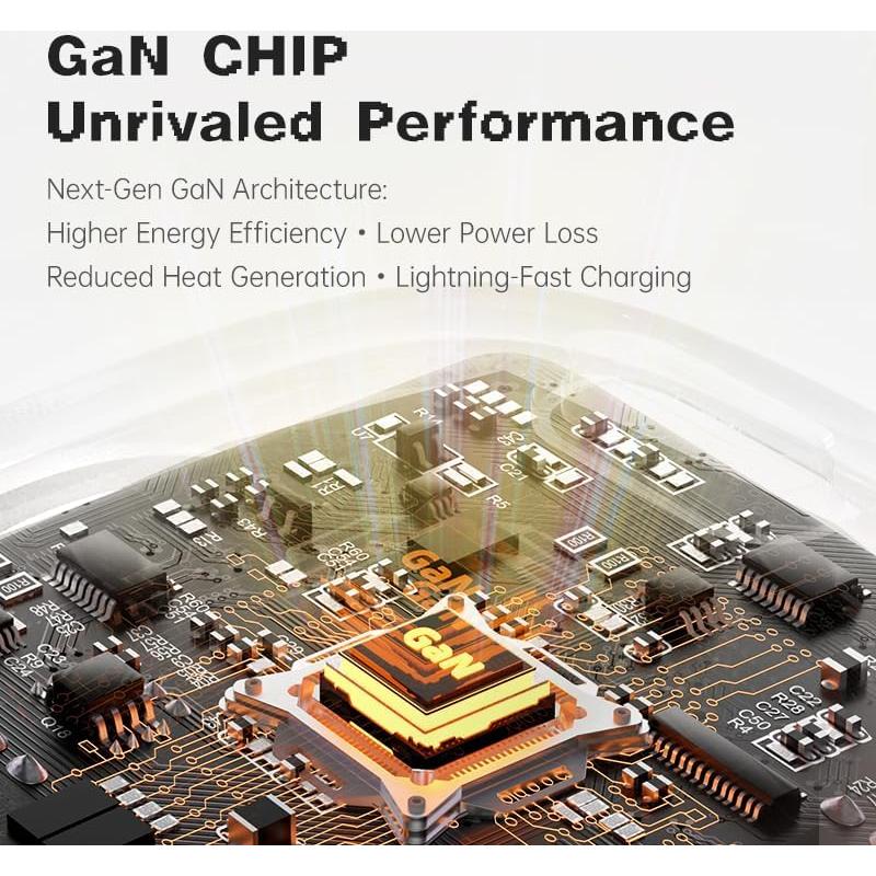 Cargador Rápido USB-C Divoom Dipow 35W con Pantalla LED