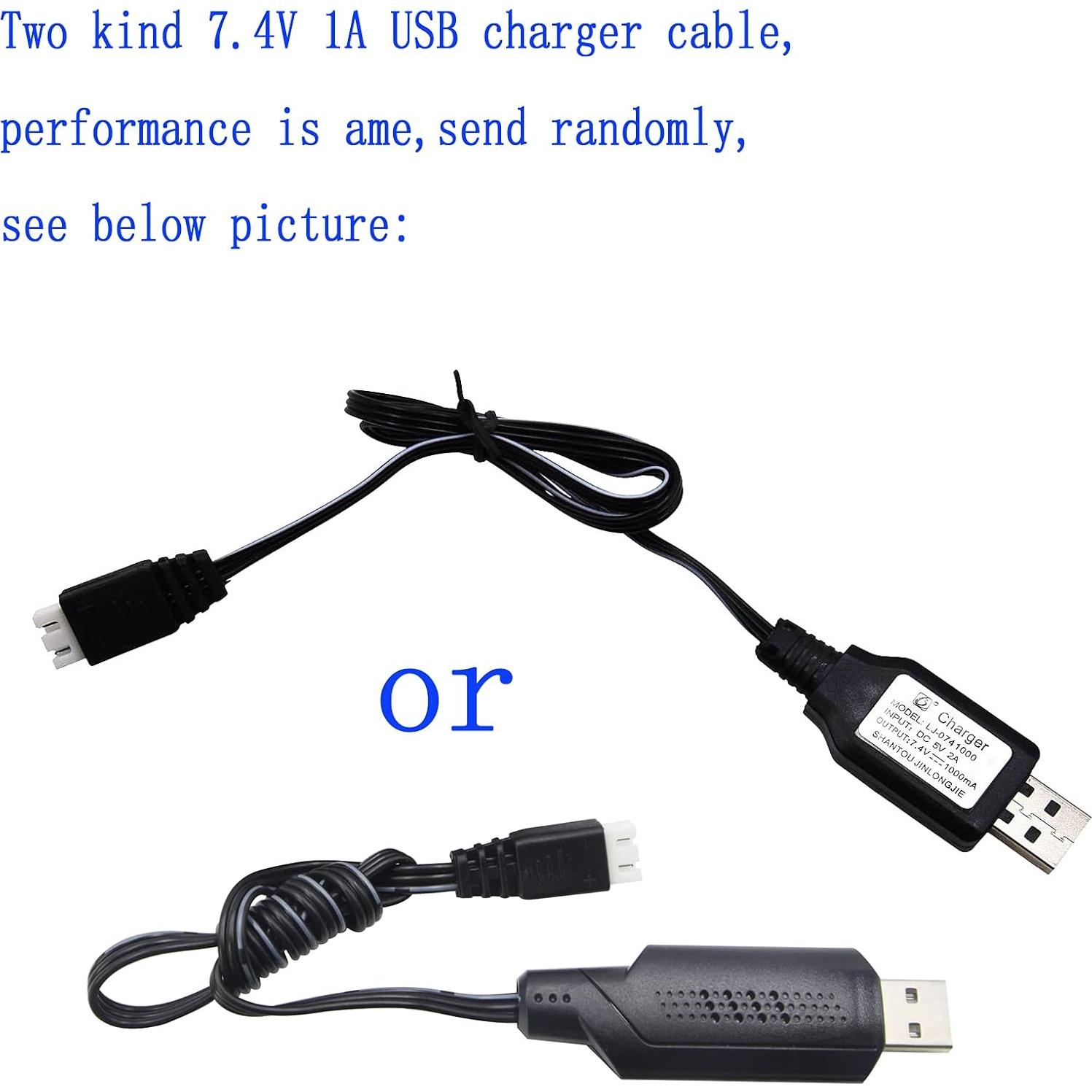 Batería de Litio Recargable 7.4V 600mAh BOFUNENG para RC