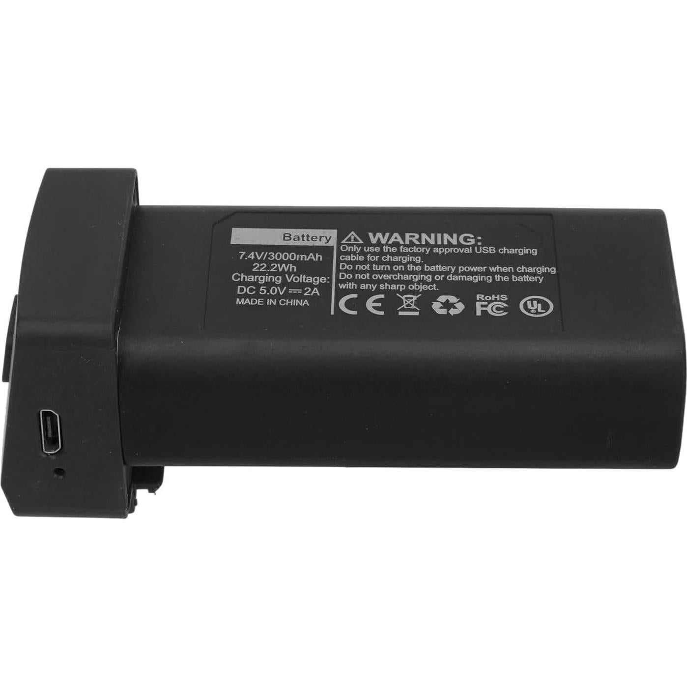 Batería de Litio 7.4V 3000mAh para Drone RC LYZRC L800 PRO2