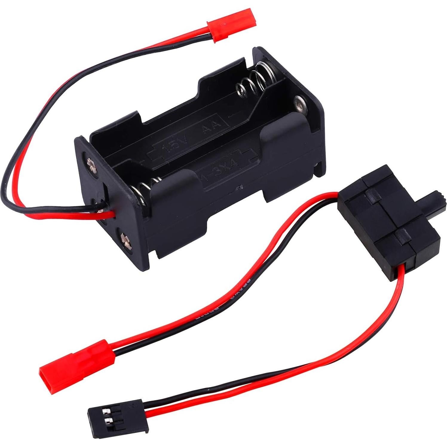 Soporte de Batería AA HobbyPark con Interruptores On/Off