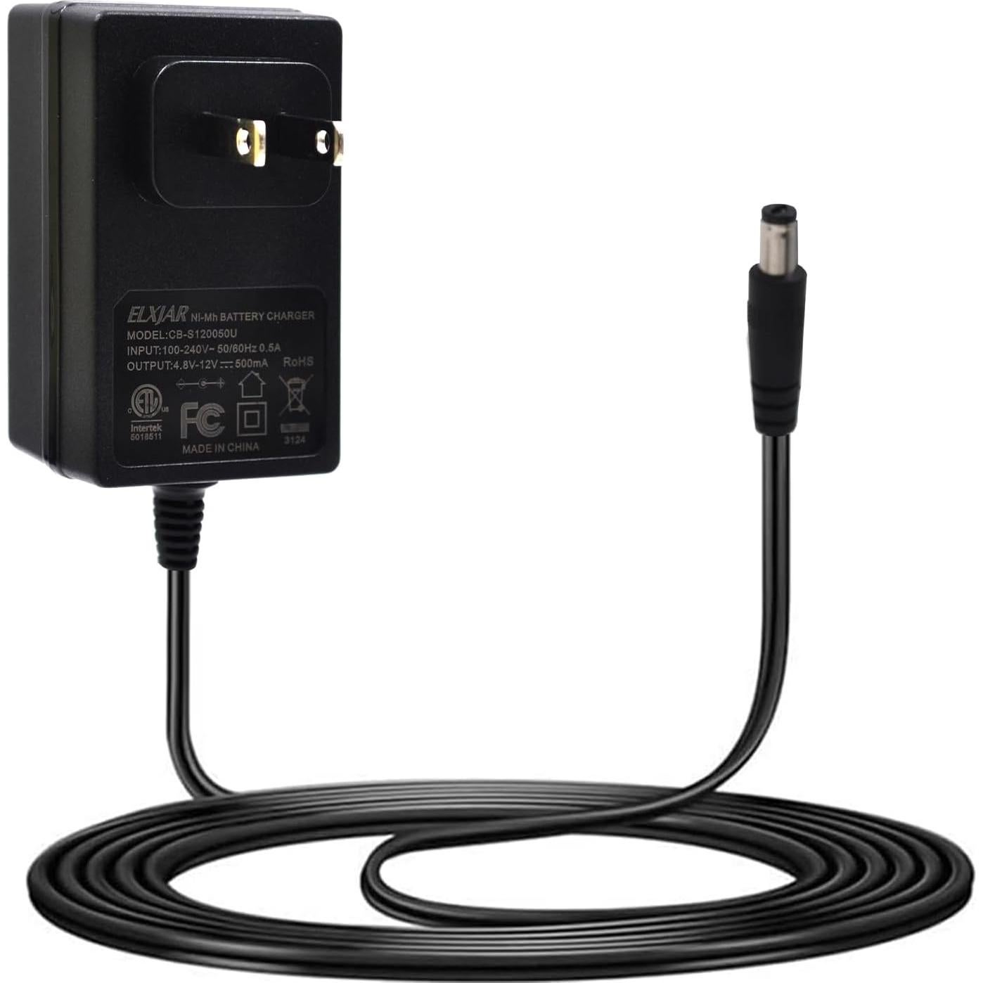 Batería Recargable NiMH 7.2V 1500mAh elxjar - Paquete de 2