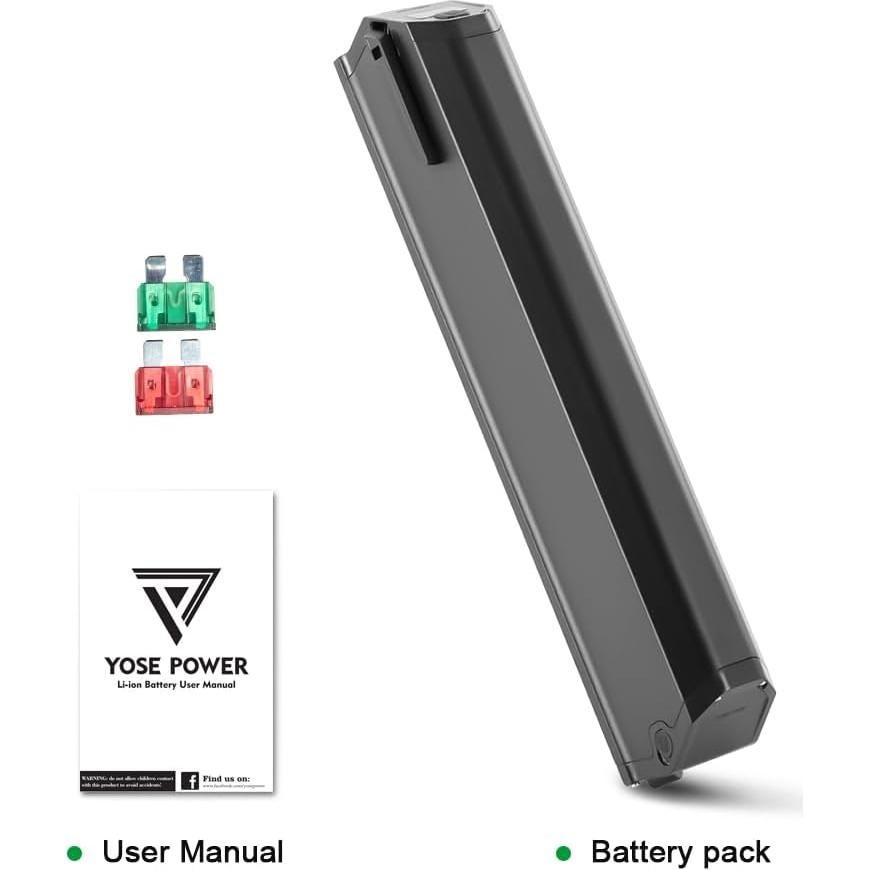 Batería de Bicicleta Eléctrica 48V 12.8Ah Yose Power para Aventon Pace 500