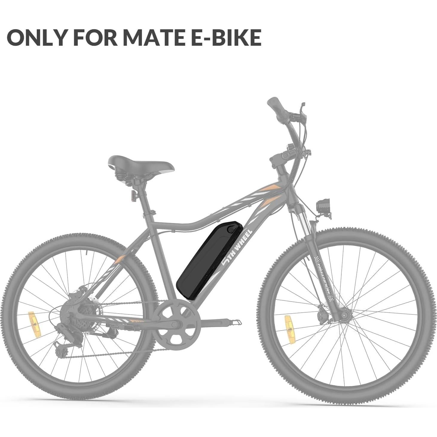 Batería Removible 36V 13AH para Bicicleta Eléctrica Mate