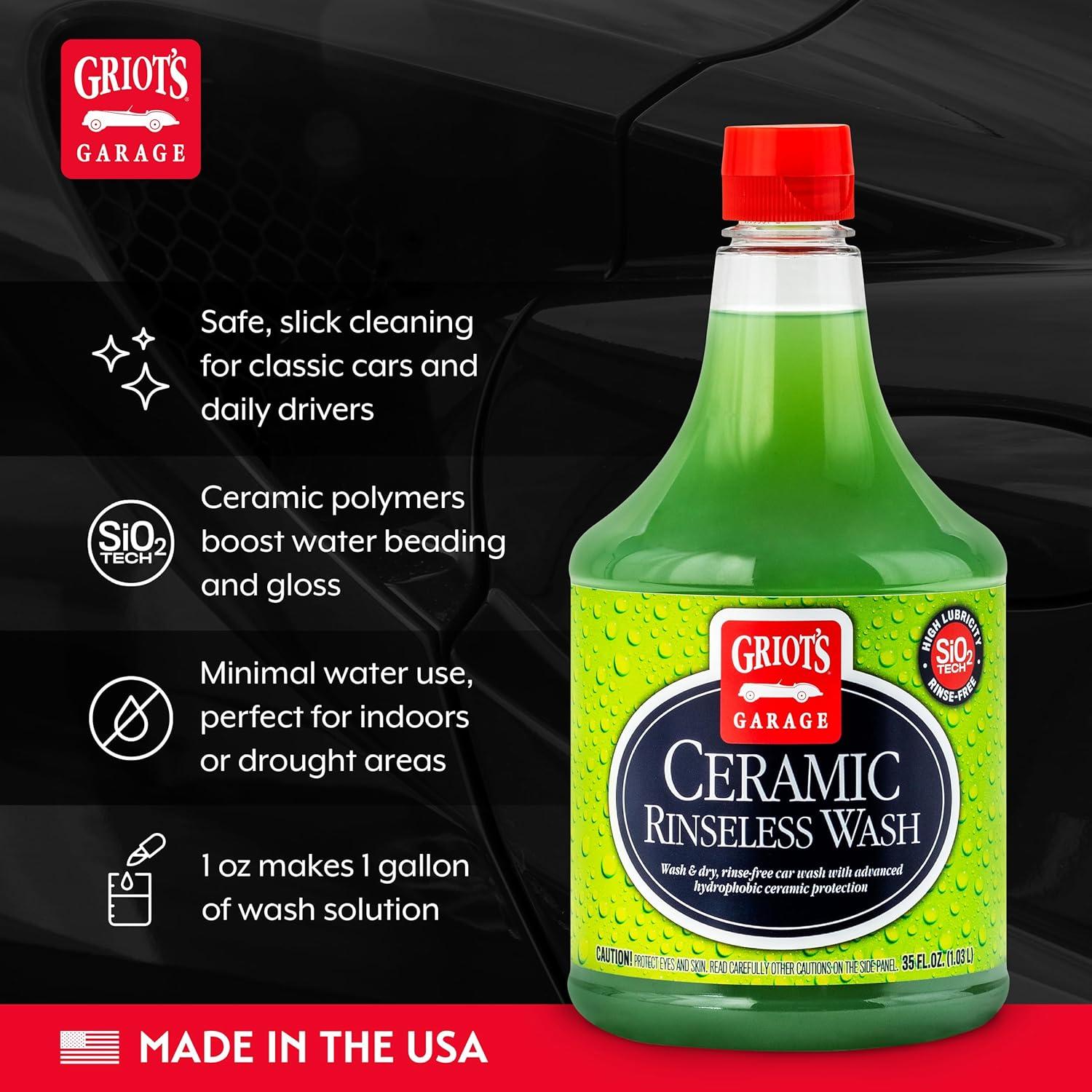 Lavado y Cera Sin Enjuague Griot's Garage 1.04 L para Autos