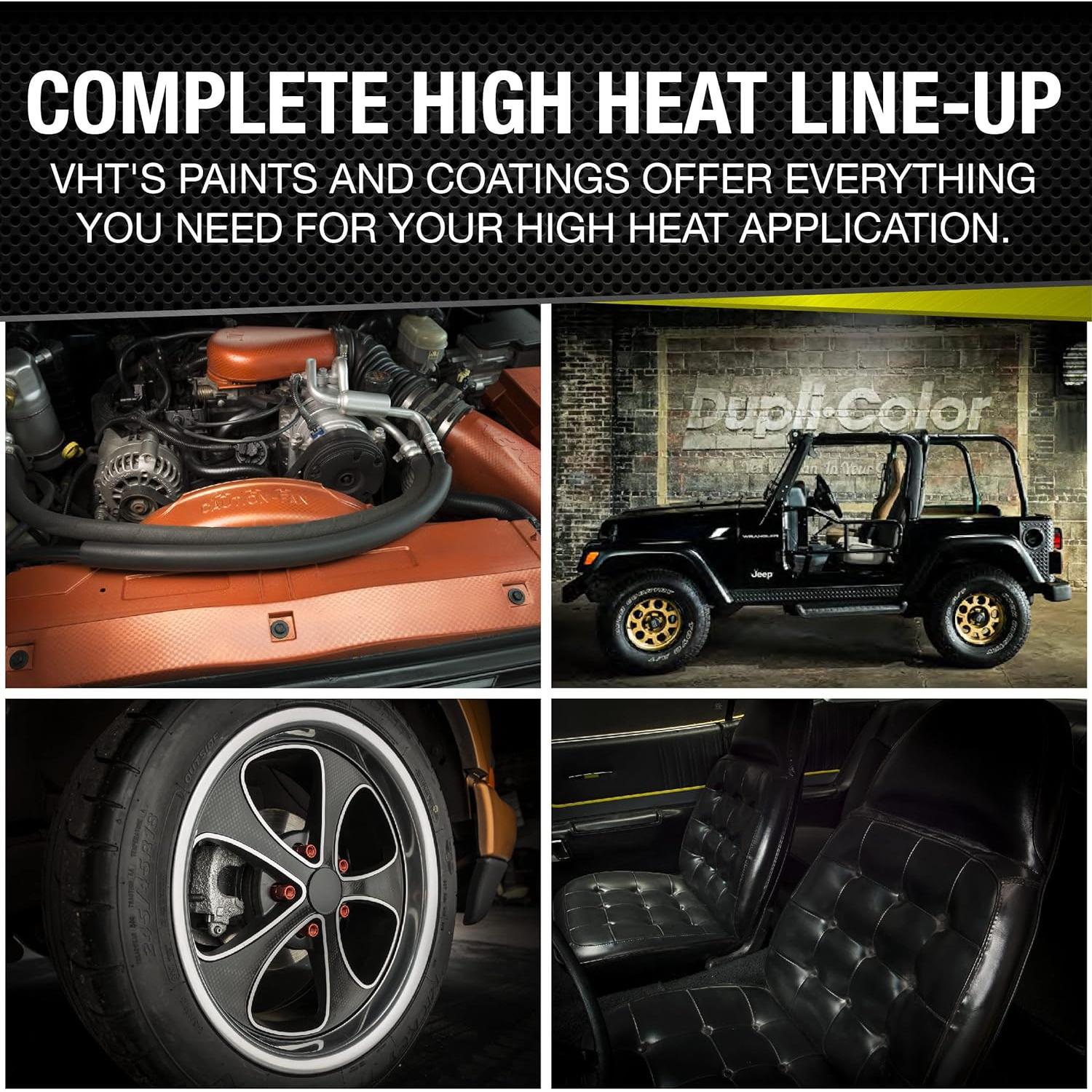 Esmalte de Motor VHT Hierro Fundido 11 oz Aerosol (6 Piezas)