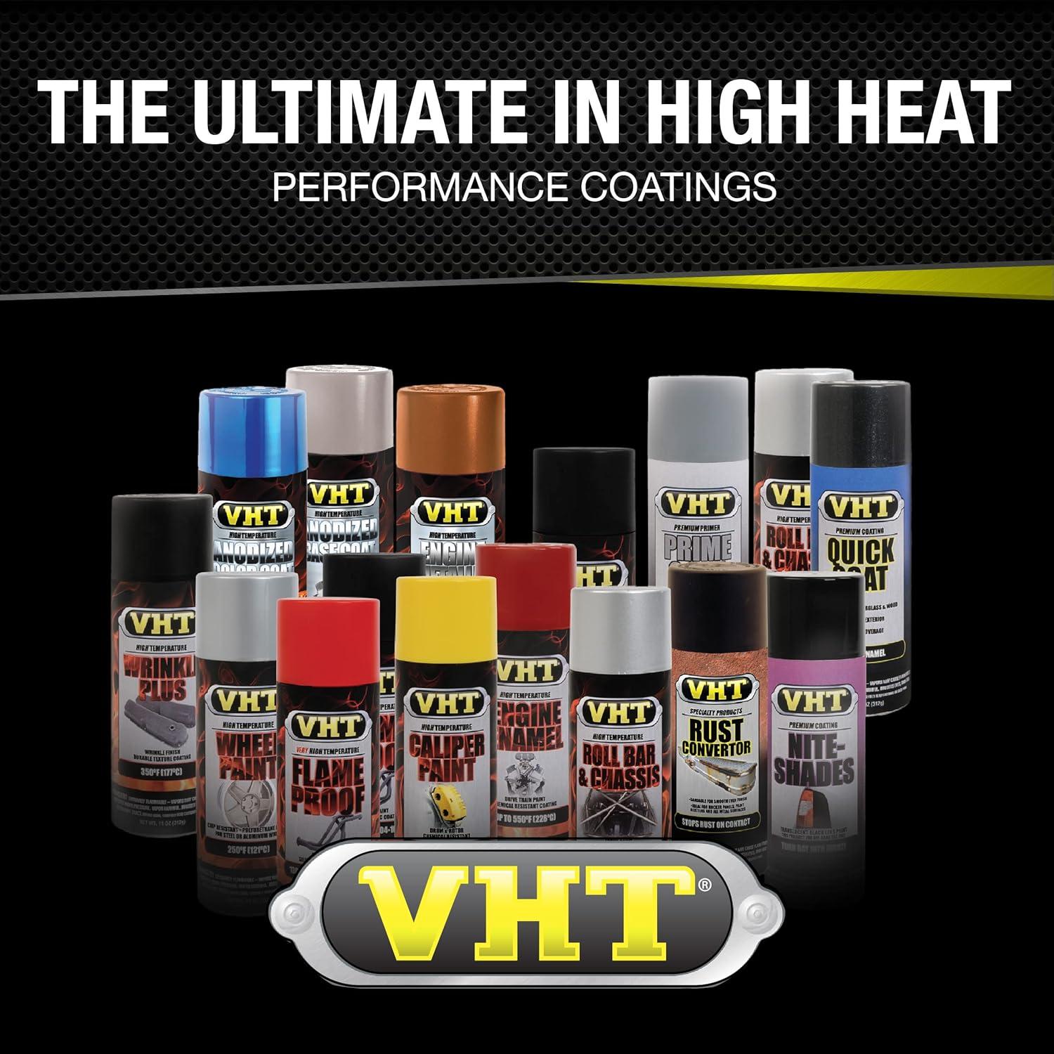 Esmalte de Motor VHT Hierro Fundido 11 oz Aerosol (6 Piezas)