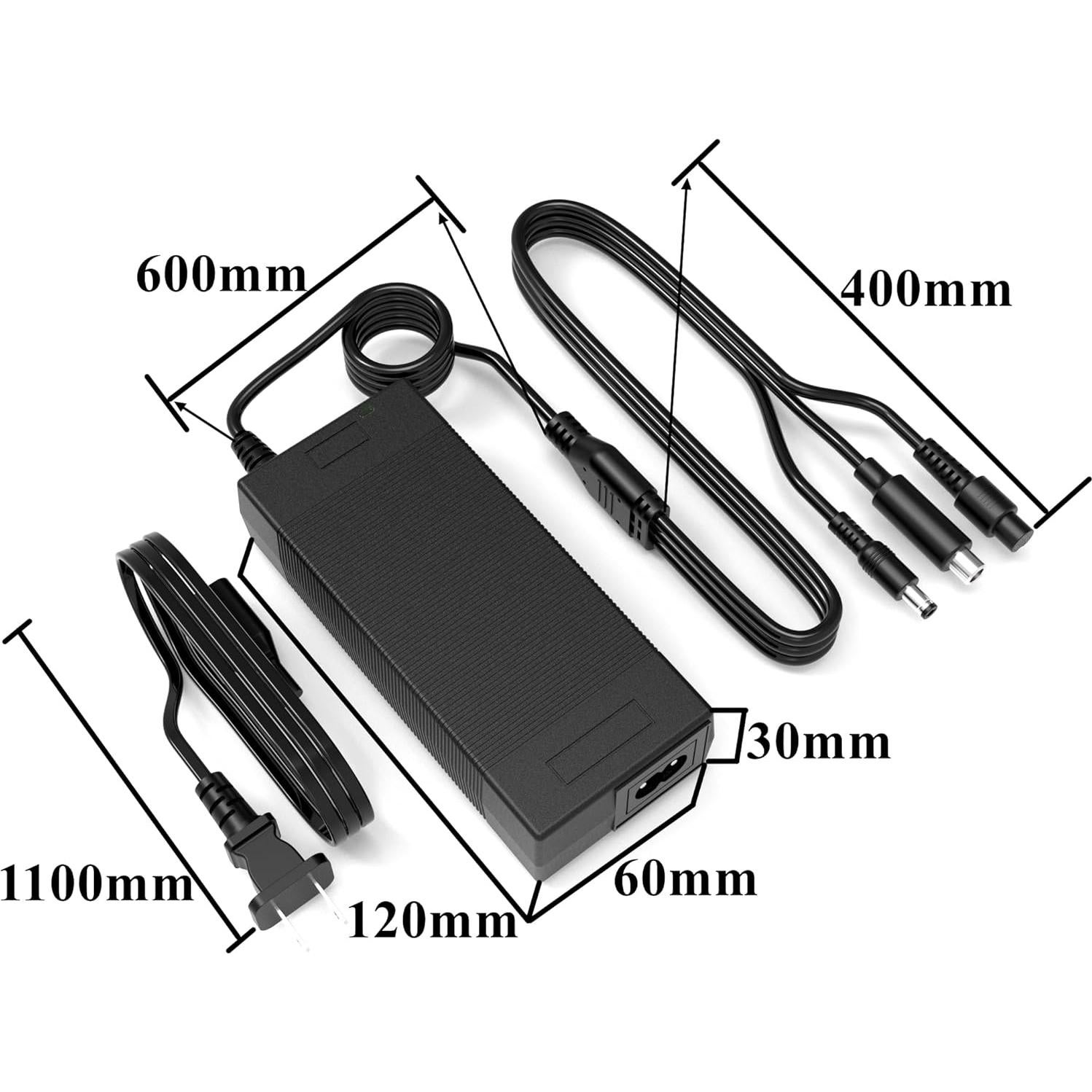 Cargador eléctrico WOJIADA 42V 2A para scooter e-Bike