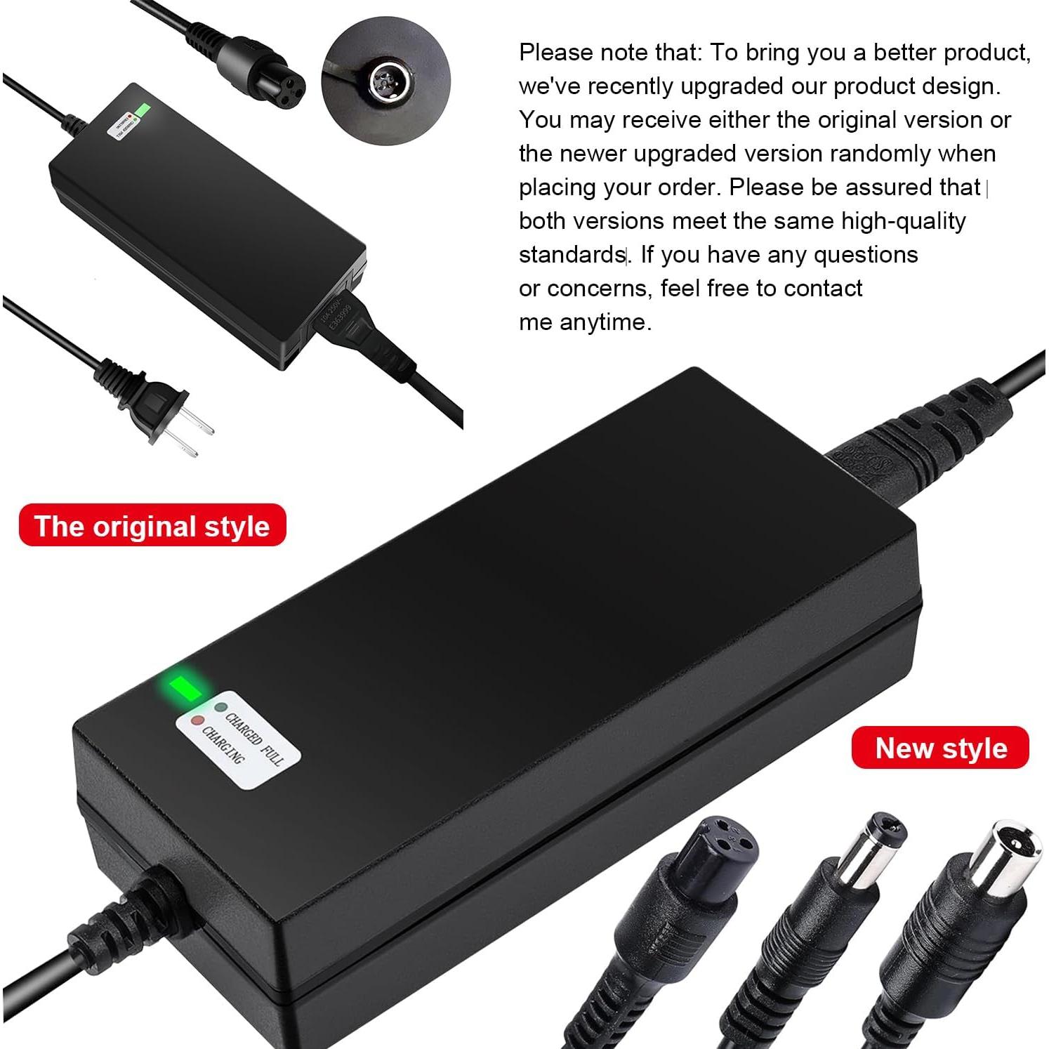 Cargador Rápido EVAPLUS 42V 2A para Baterías de 36V