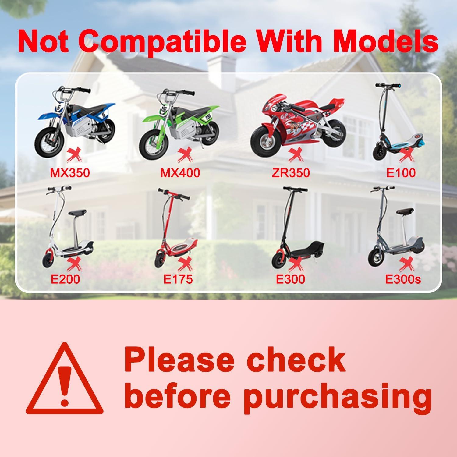 Cargador de Batería 12V BENSN para Scooter Eléctrico Razor