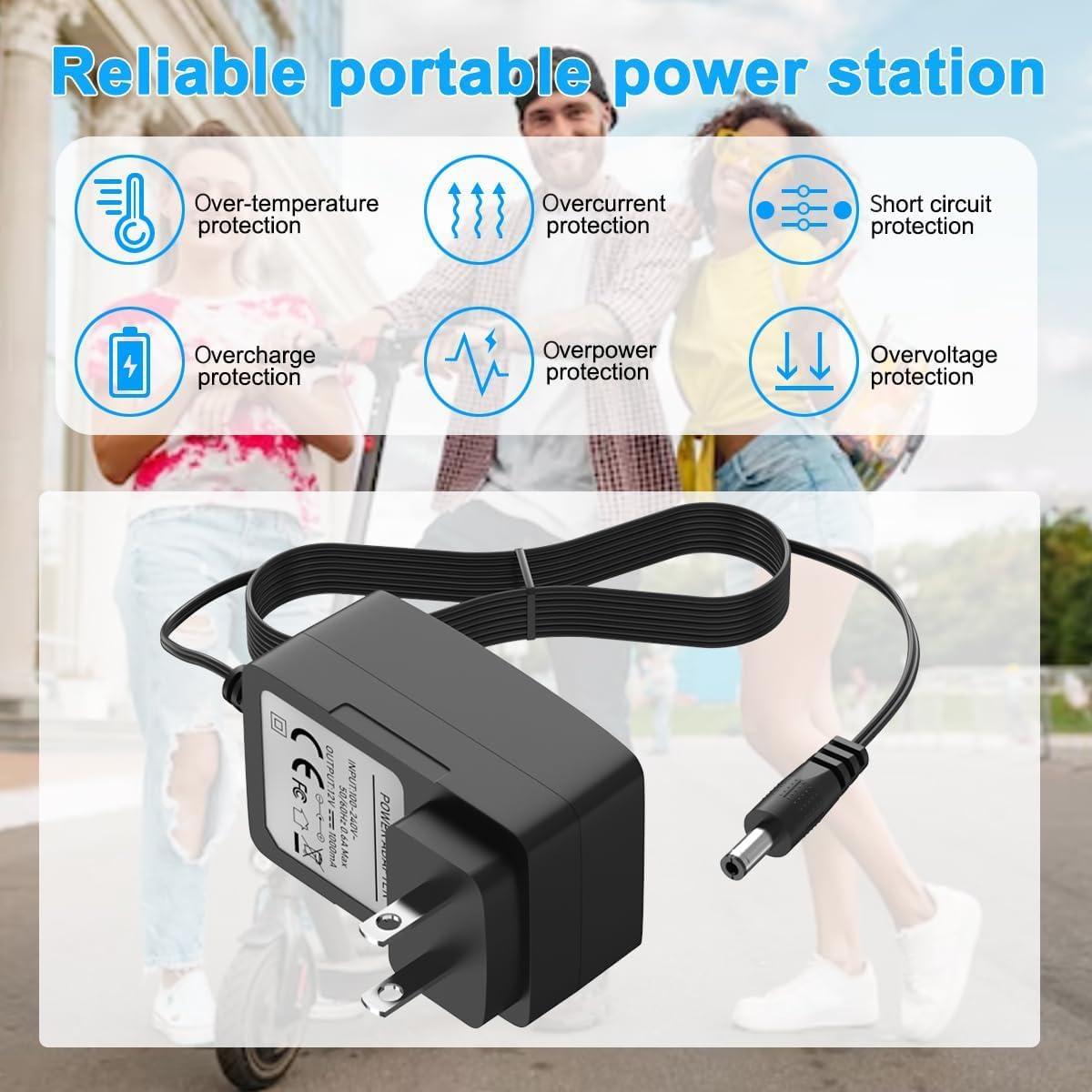 Cargador de Batería 12V BENSN para Scooter Eléctrico Razor