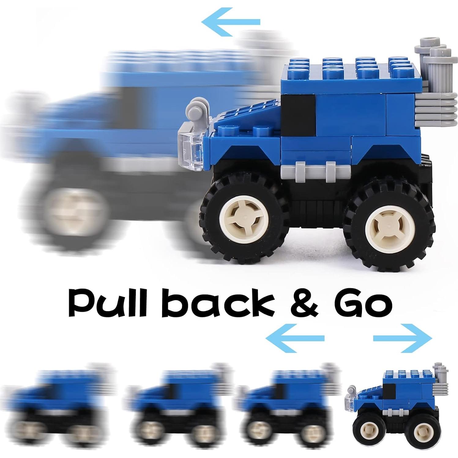 IAMGlobal 12 Mini Coches de Retroceso Juguete Educativo