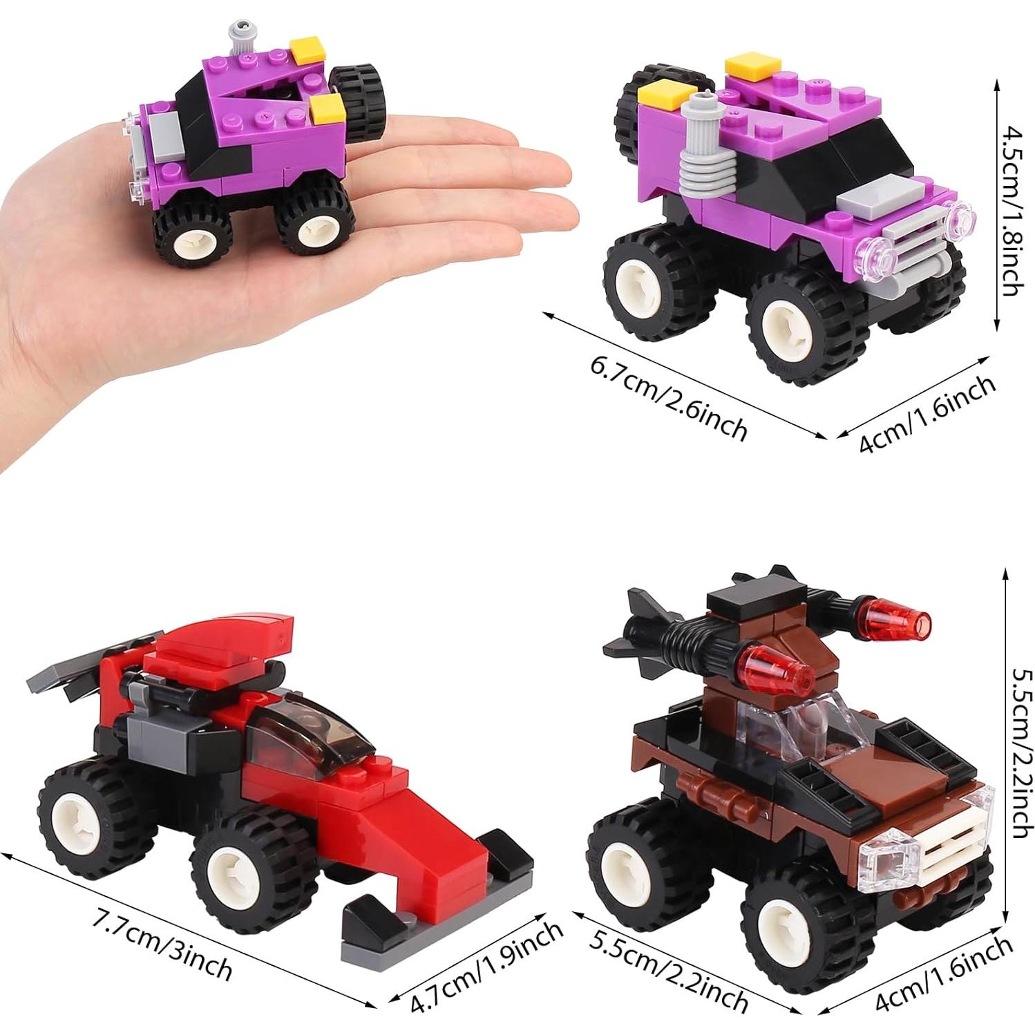 IAMGlobal 12 Mini Coches de Retroceso Juguete Educativo