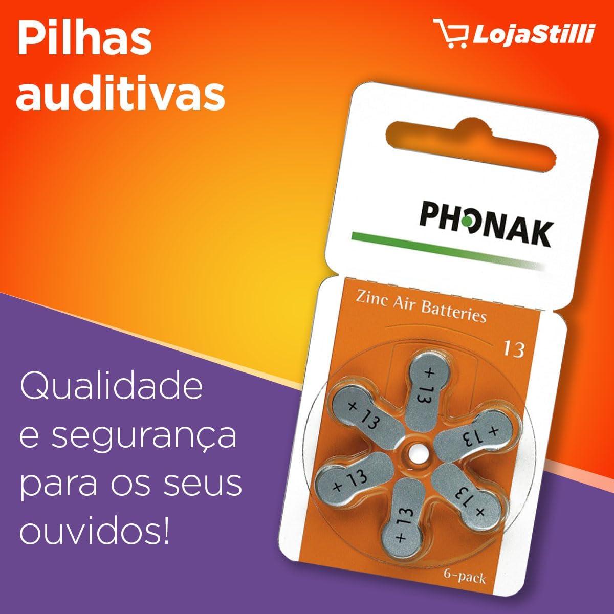 Baterías Zinc Air Tamaño 13 Varta 60 Unidades Hecho en Alemania