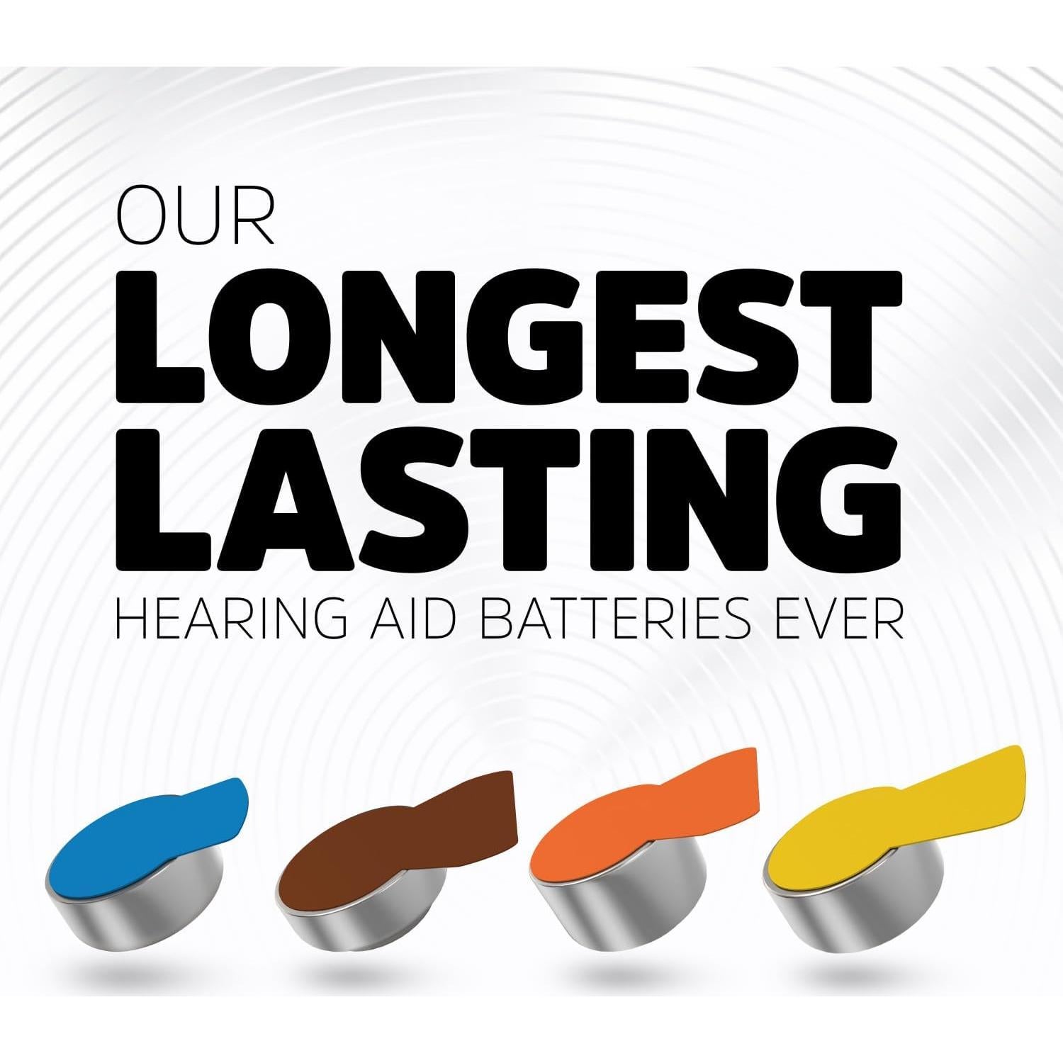 Baterías para Audífonos Energizer 312, Paquete de 6 Piezas