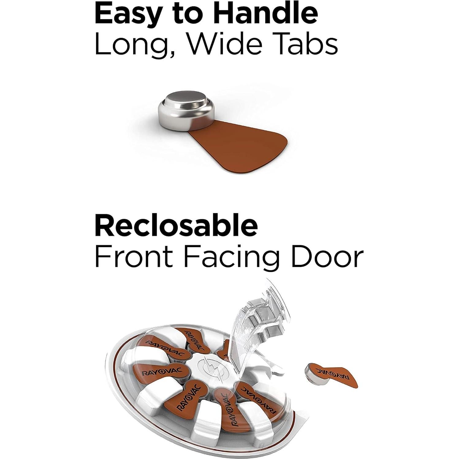 Baterías para Audífonos Rayovac Tamaño 312 - Paquete de 16