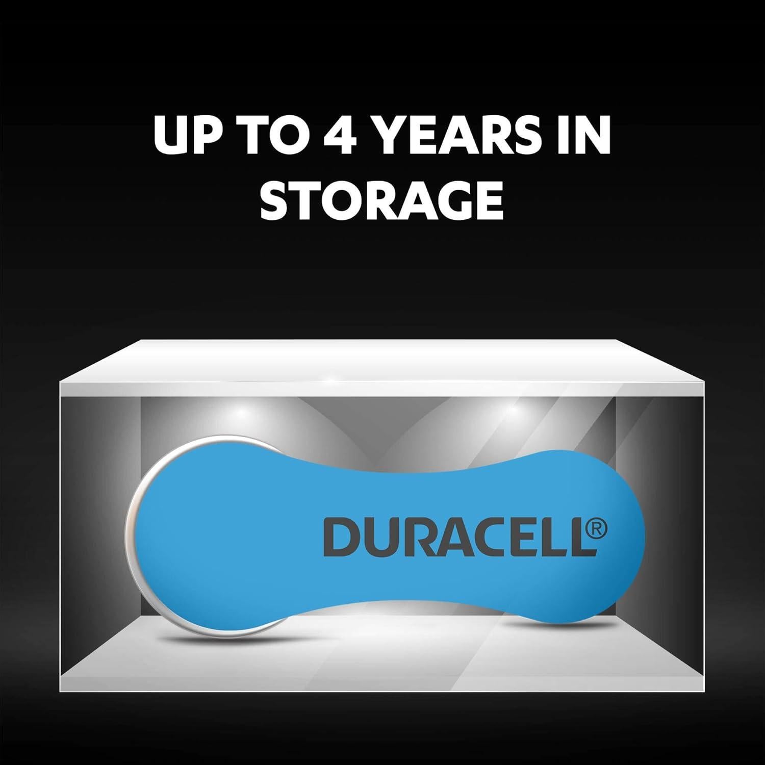 Baterías Duracell para Audífonos Tamaño 312 - 6 Unidades