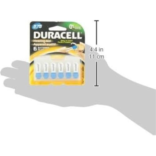 Baterías Duracell para Audífonos Tamaño 312 - 6 Unidades