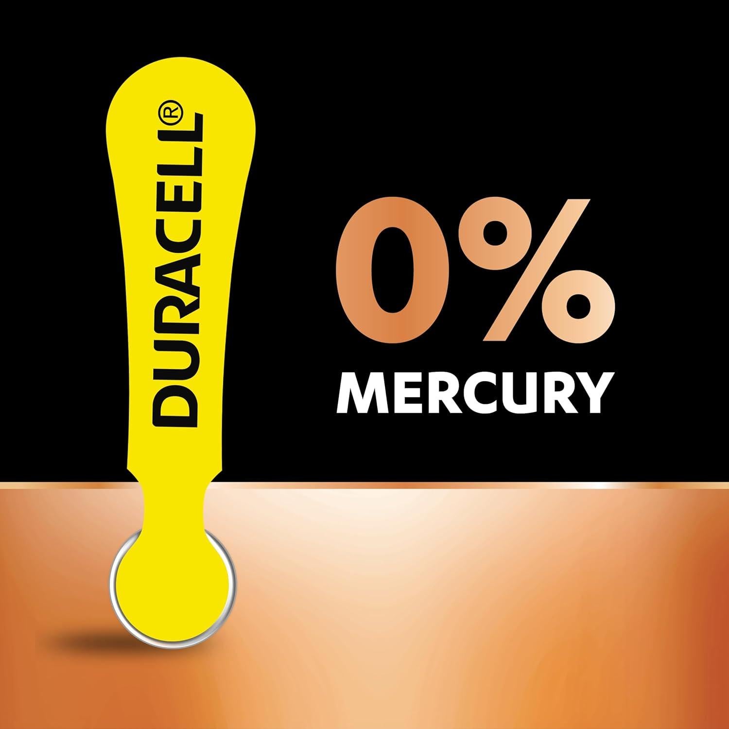 Baterías Duracell para Órganos Auditivos EasyTab 10 - Paquete de 6