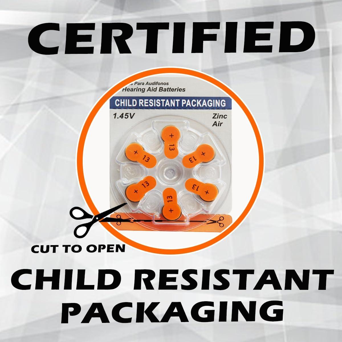 Baterías ZeniPower A10 a A675 para Audífonos - 60 Unidades