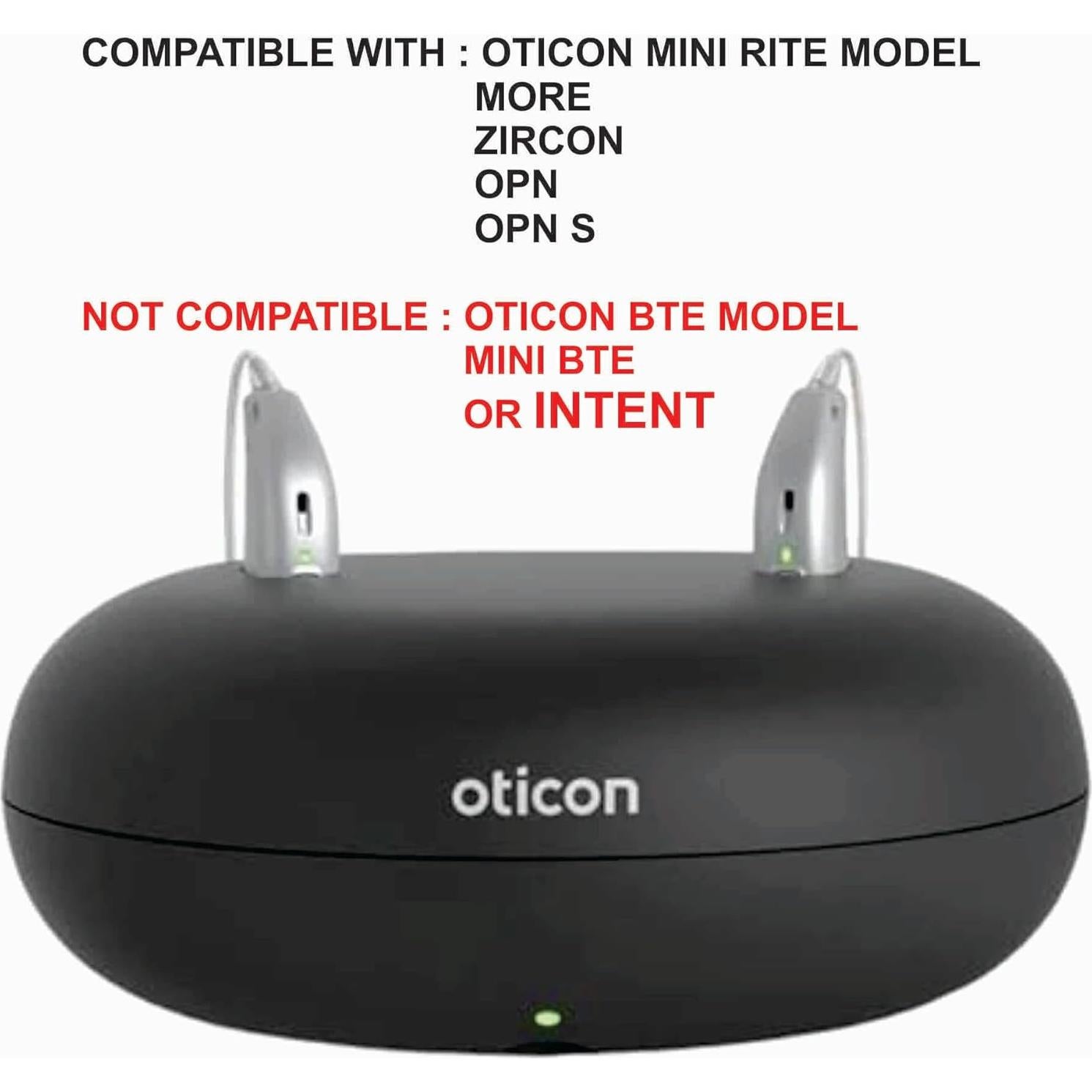 Cargador de escritorio Oticon ARTC100 - Compatible miniRITE R
