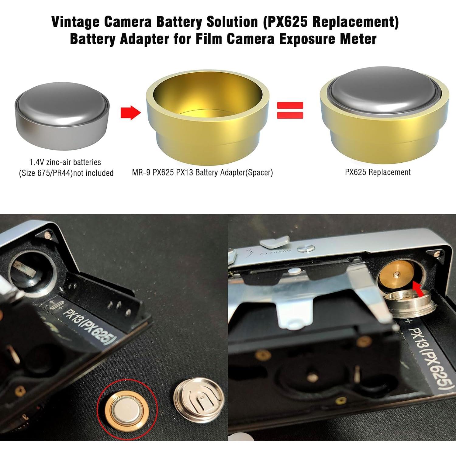 Adaptador de Batería F1TP para Cámara Vintage MR-9 PX625